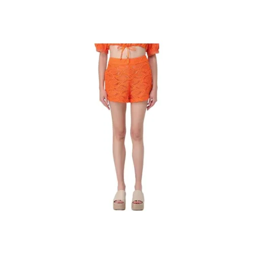 ERMANNO SCERVINO Апельсиновые Женские Повседневные шорты