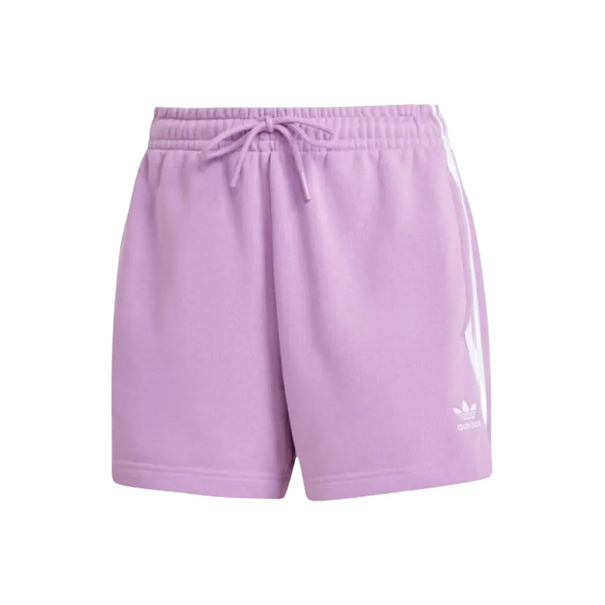 Adidas Adidas Always Originals 3-STRIPES FRENCH TERRY SHORTS Casual Shorts Women's Pre-Owned Purple