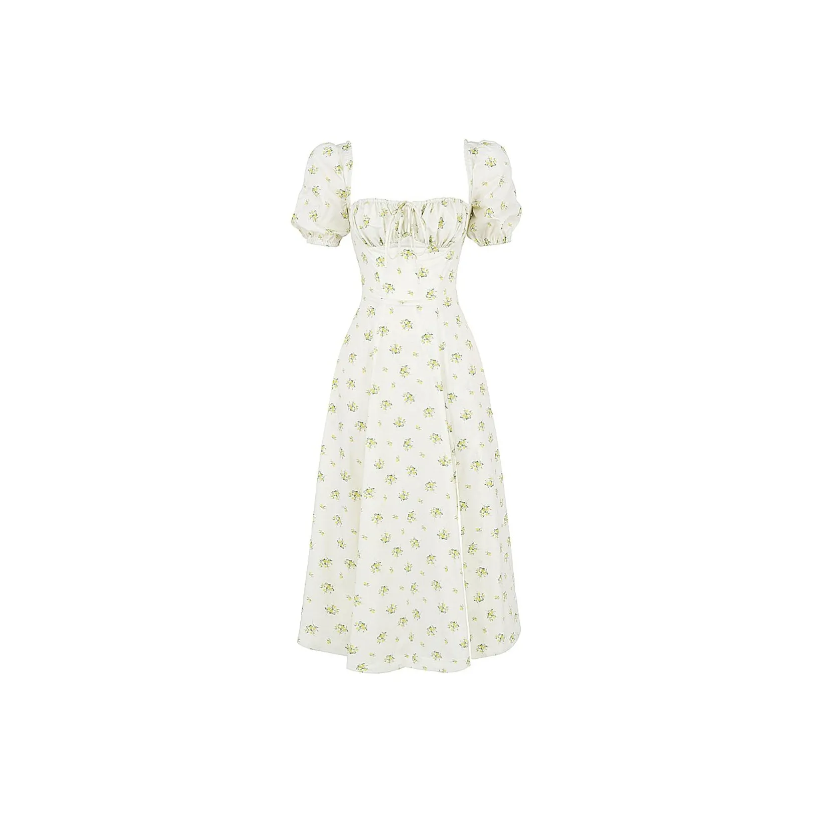 HOUSE OF CB Short-Sleeved Dresses Women's Ivory White Print