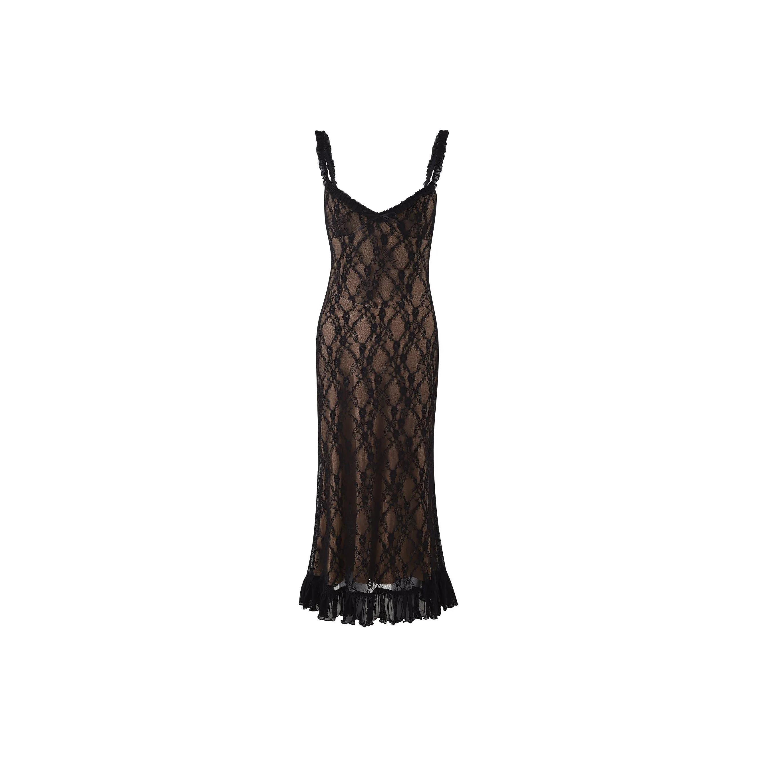 Tiger Mist DEJA DRESS Slip Dress Women's Black
