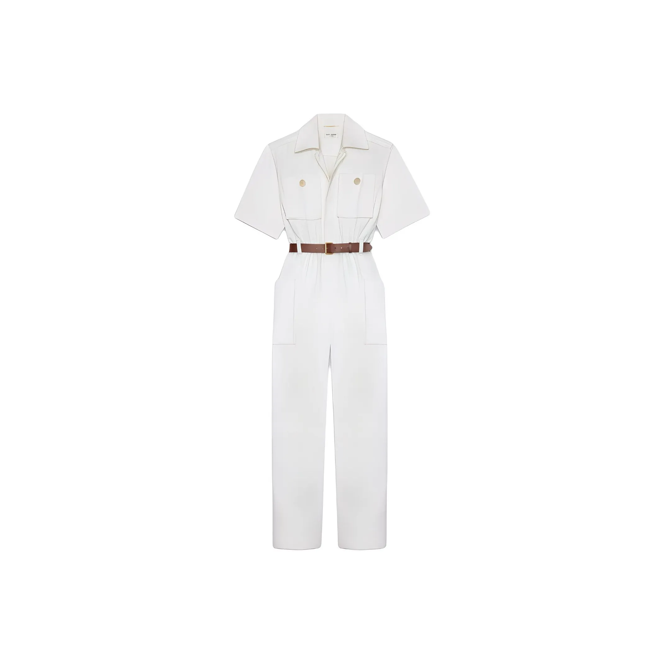 SAINT LAURENT Jumpsuit Women's White