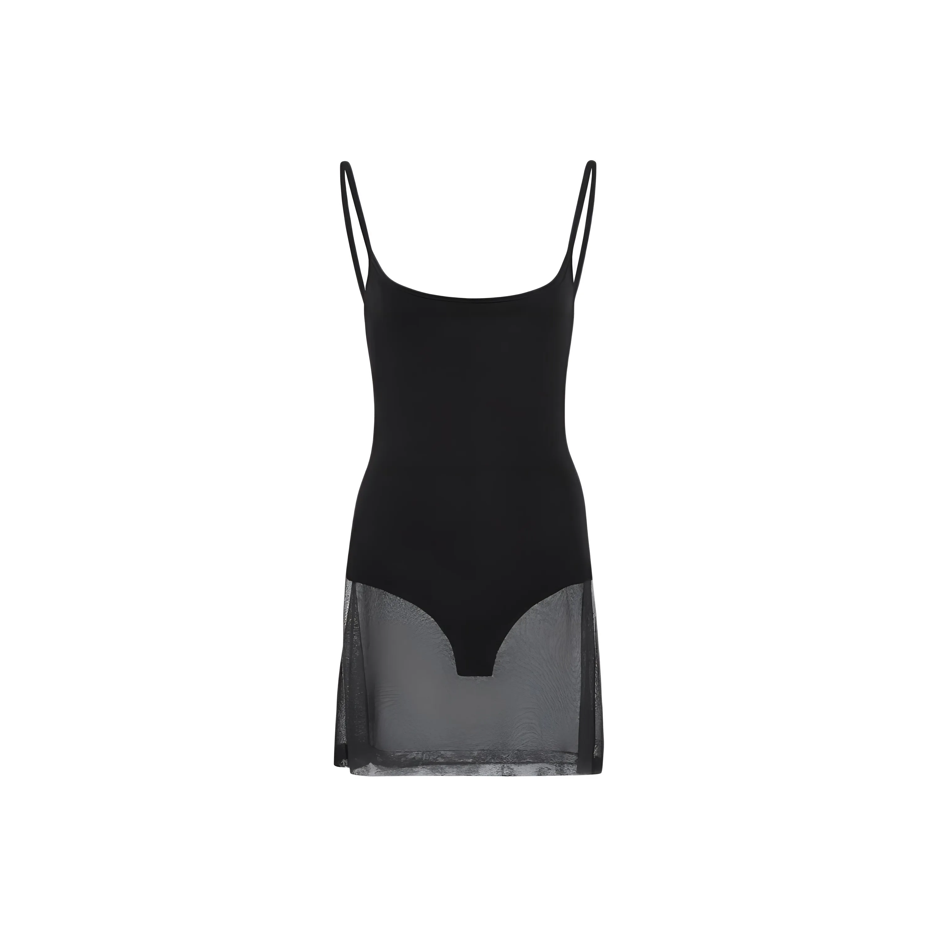 Jacquemus La Robe Maille Roupao Sheer Mini Dress