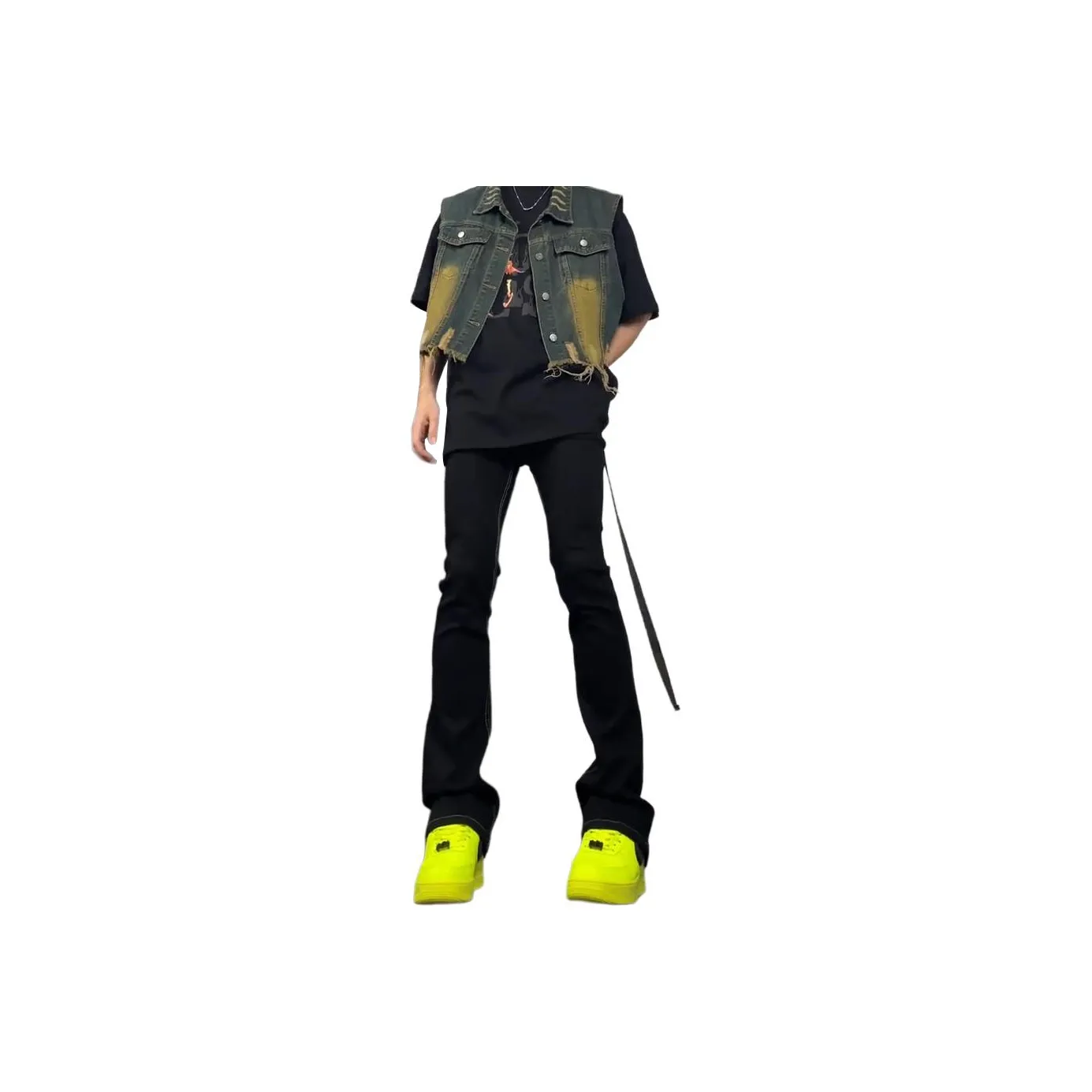 SRCG Черные Женские Джинсы