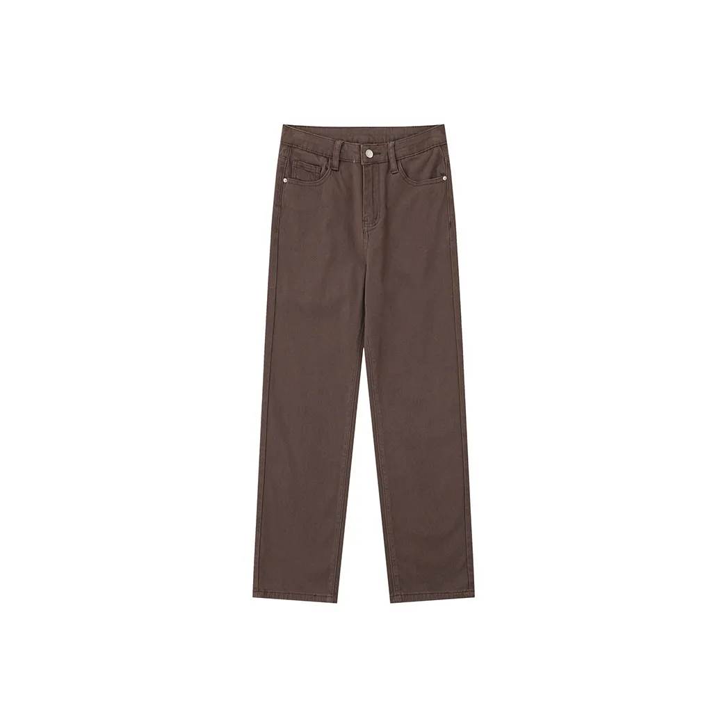 ZAZN Джинсы Женские Кокос Коричневый