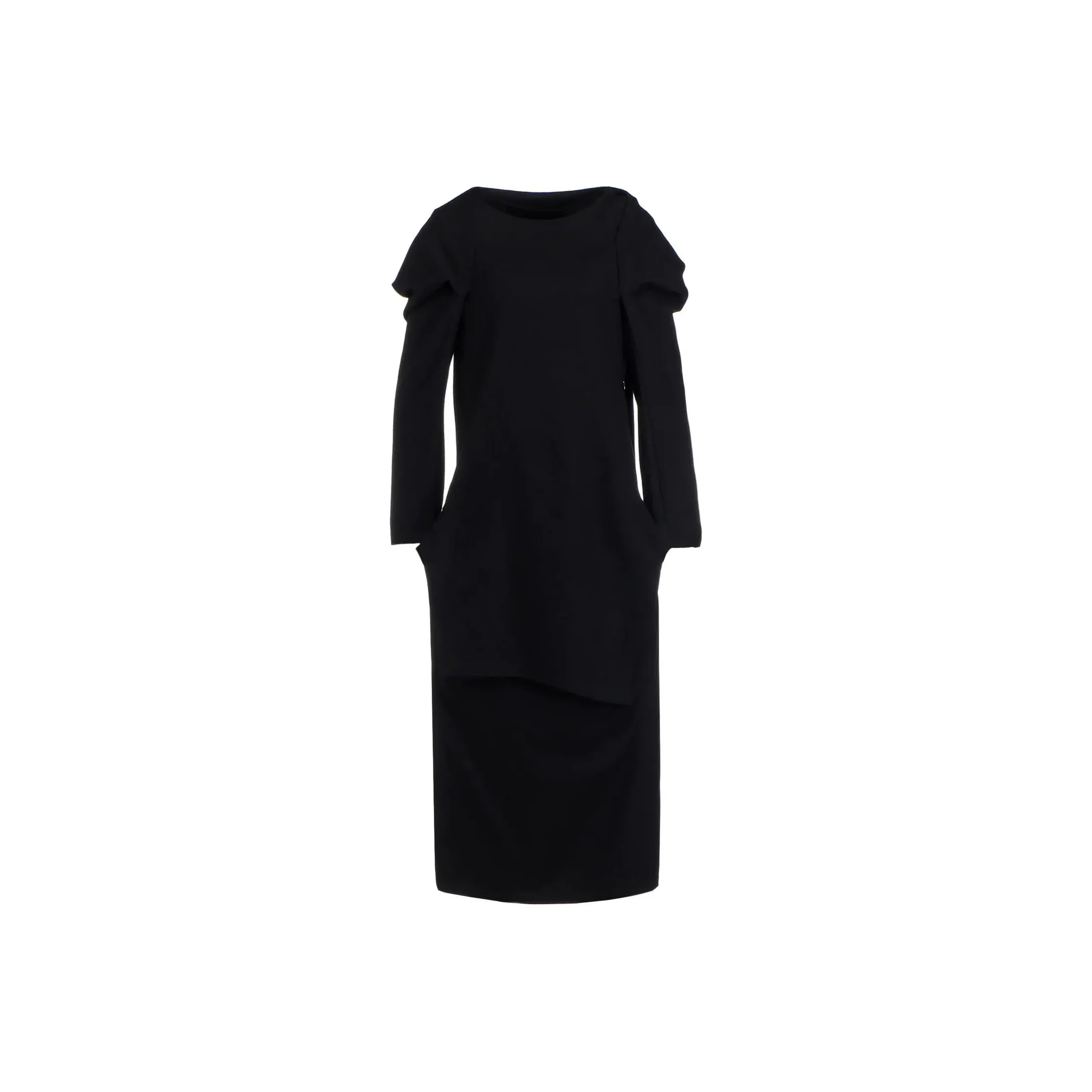 Yohji Yamamoto FW24 Long Sleeved Dress Women's Black