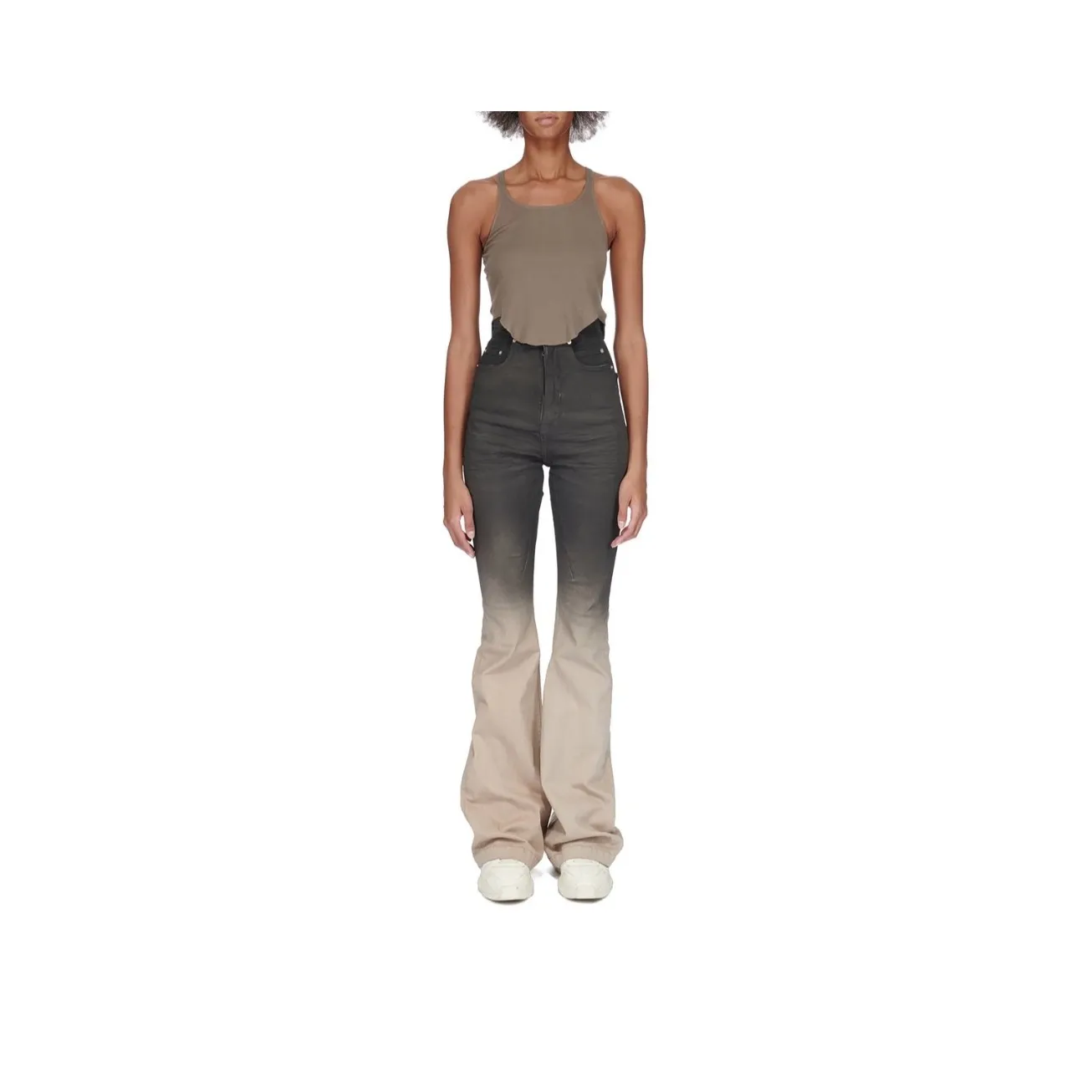 Rick Owens DRKSHDW Jeans Women's Black Gradient