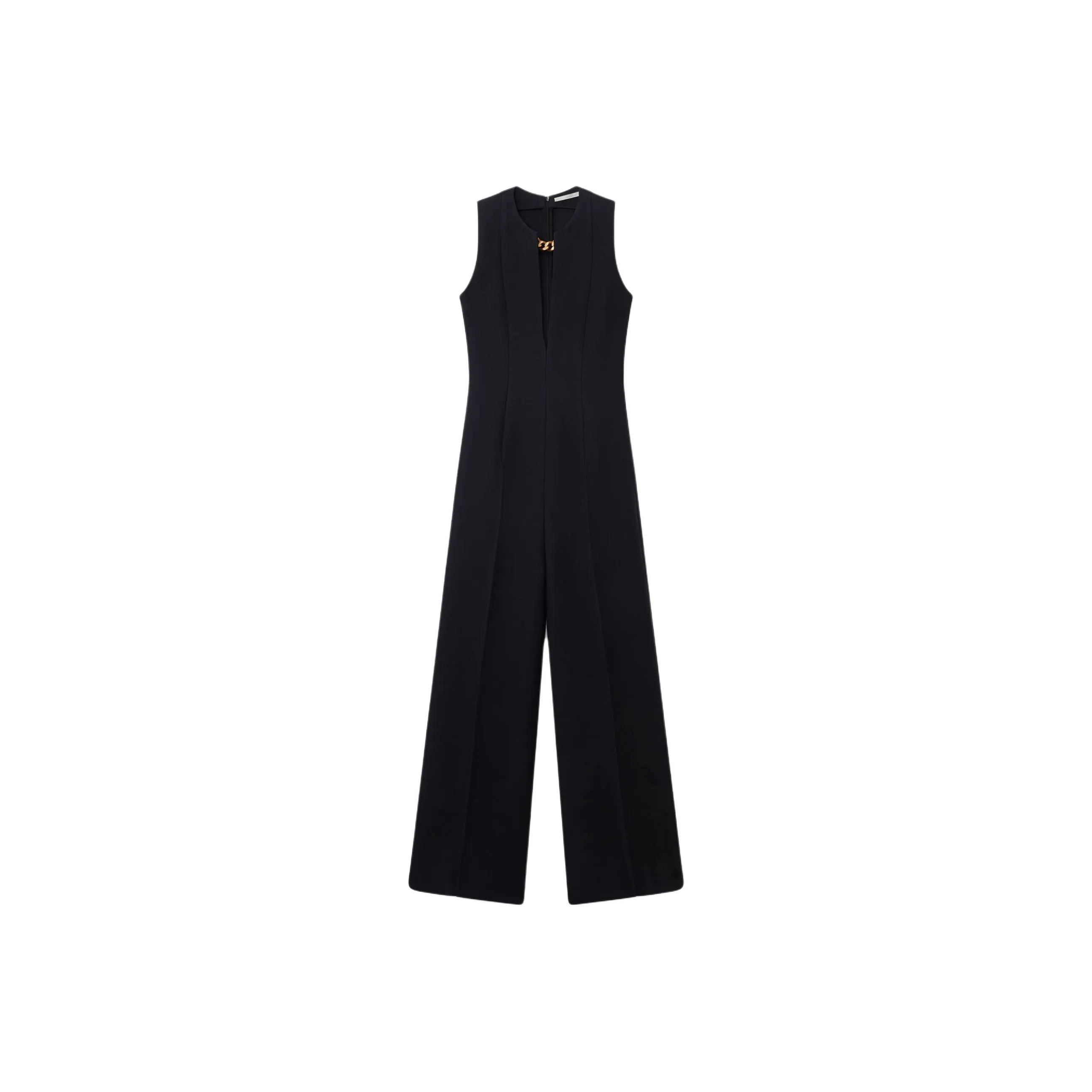 Stella McCartney Chain Embellished Sleeveless Jumpsuit