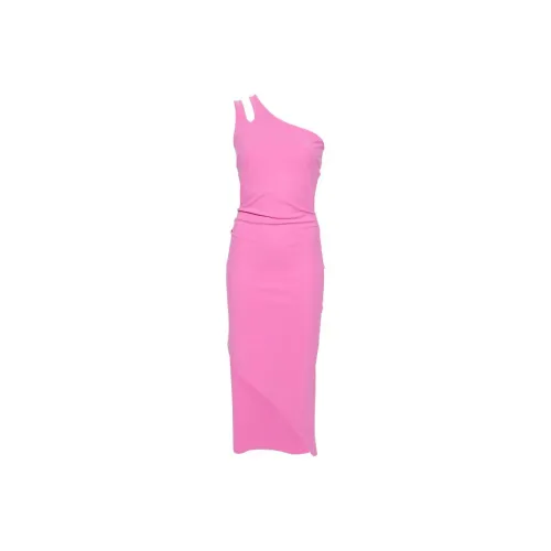CHIARA BONI La Petite Robe Розовый бабл-гам Женские Платья без рукавов
