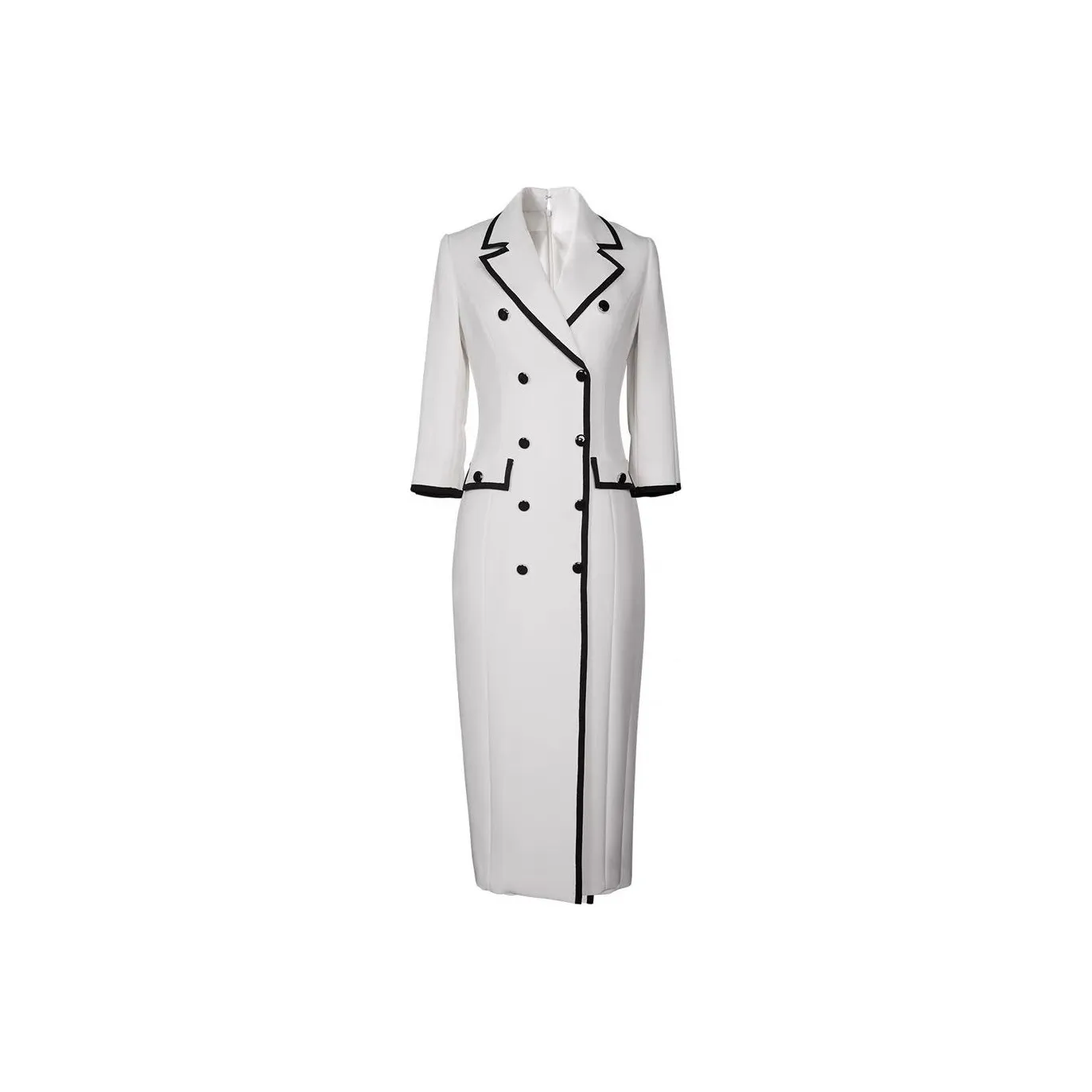 ONE SHALLOW Long Sleeved Dresses Women's White