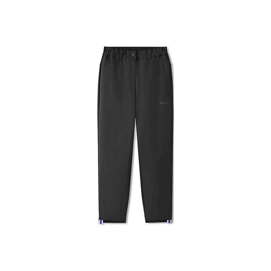 Skechers Вязаные Спортивные Штаны Женские Полночный Черный