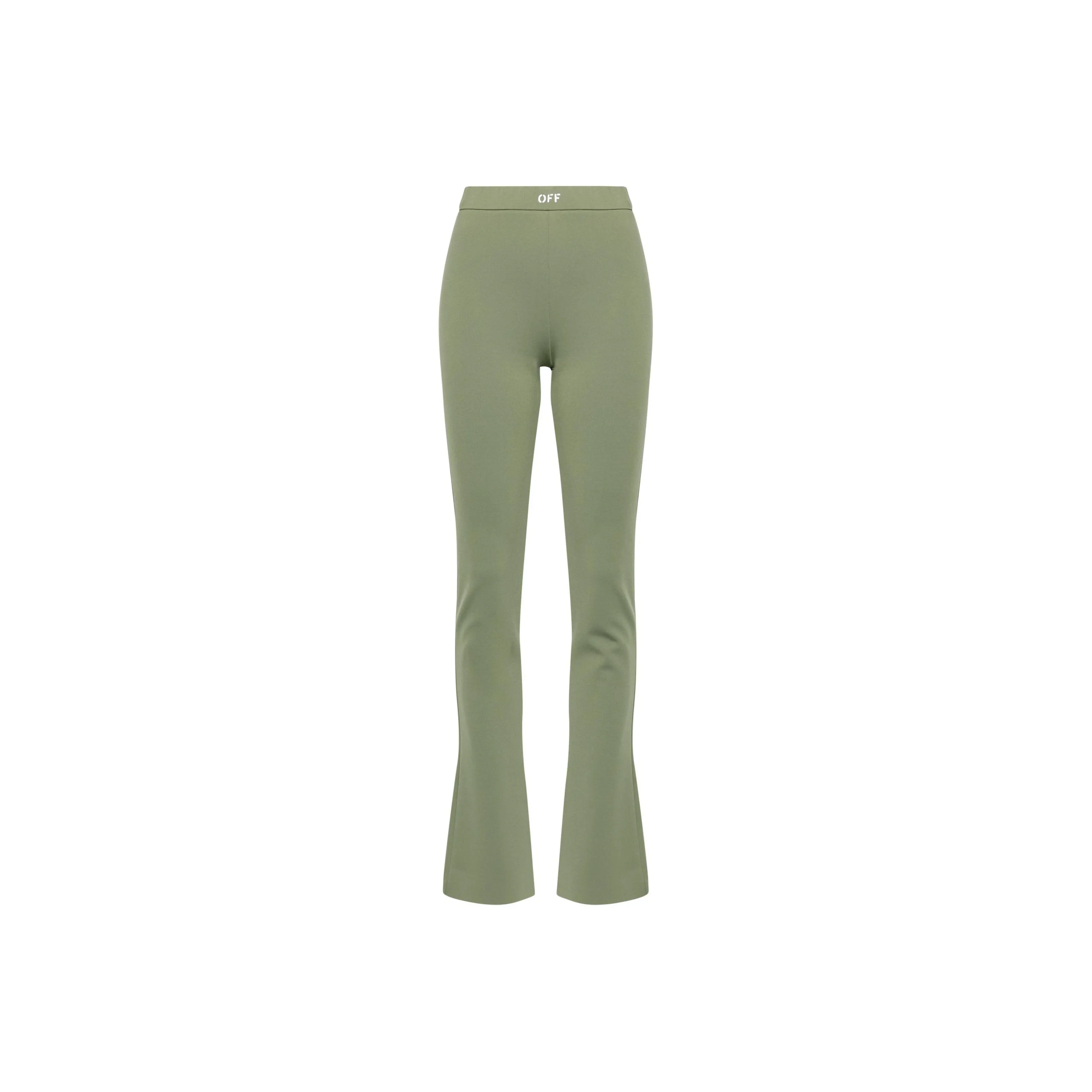 OFF WHITE Logo print Bootcut Leggings