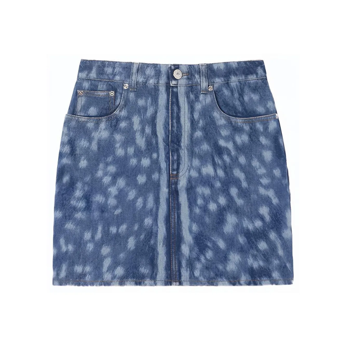 Burberry Denim Short Skirts Women's Indigo