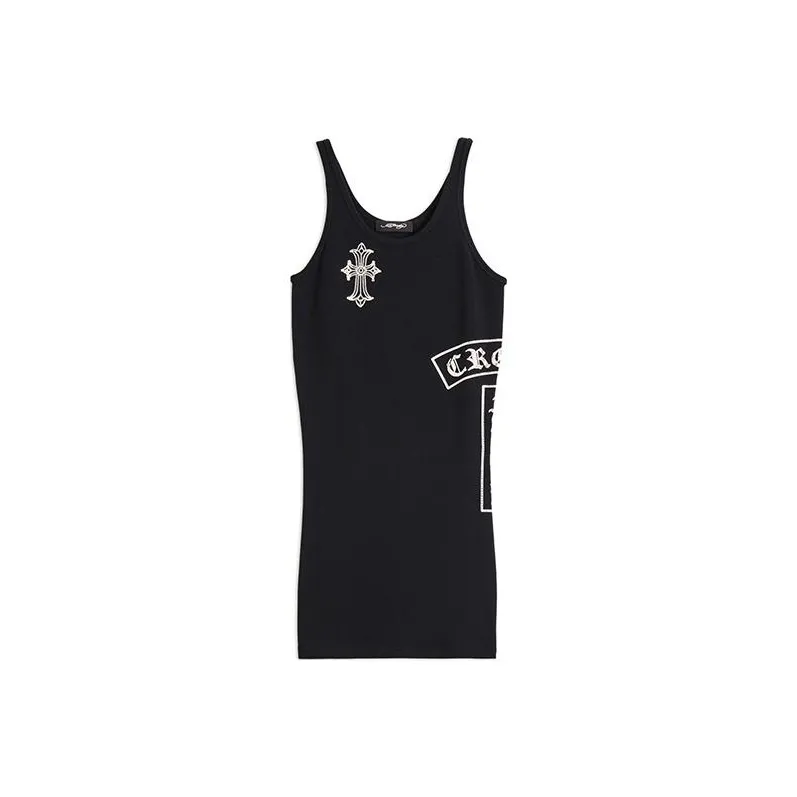 Ed Hardy SS24 Sleeveless Dress Women's Black