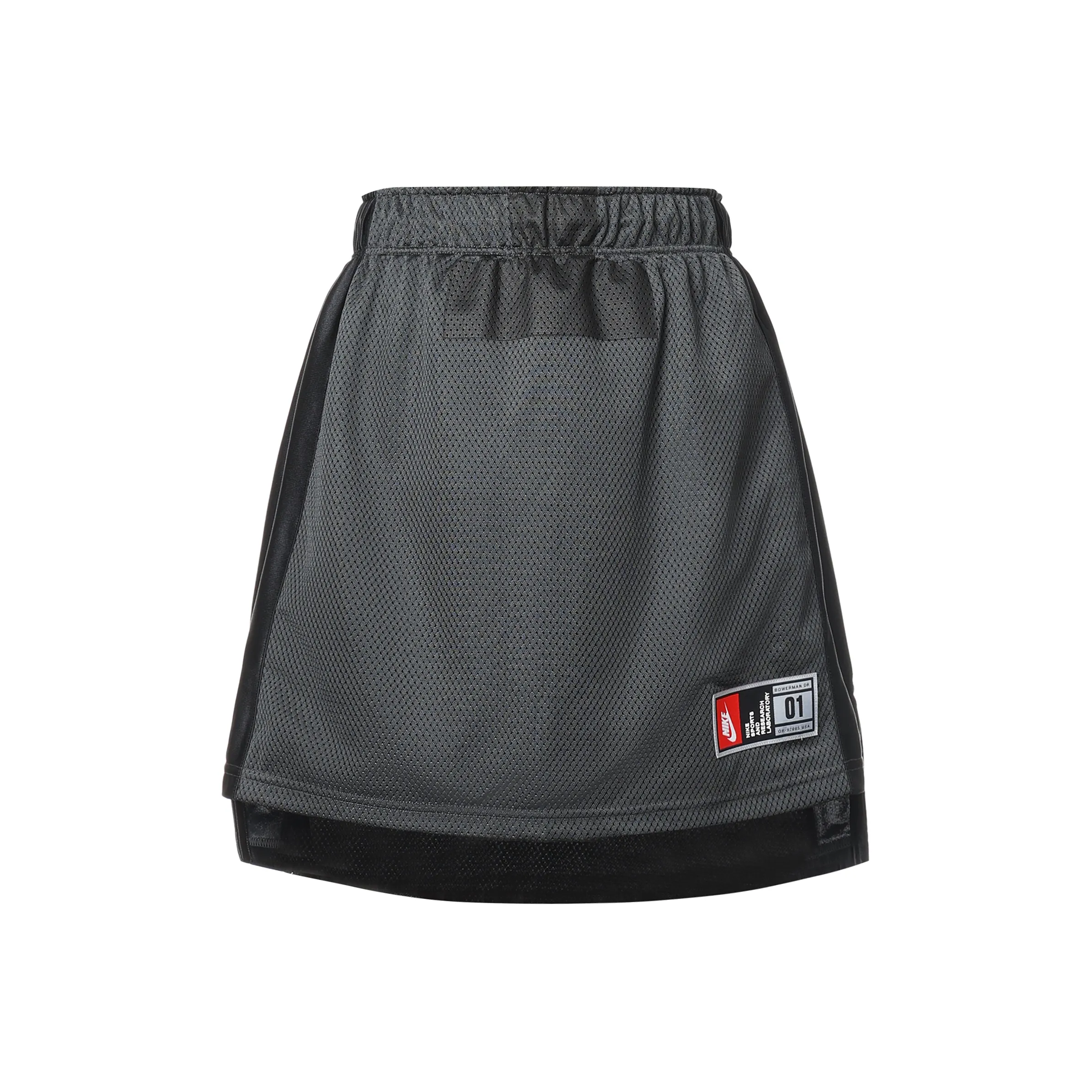 Nike Повседневные короткие юбки Женские Серый