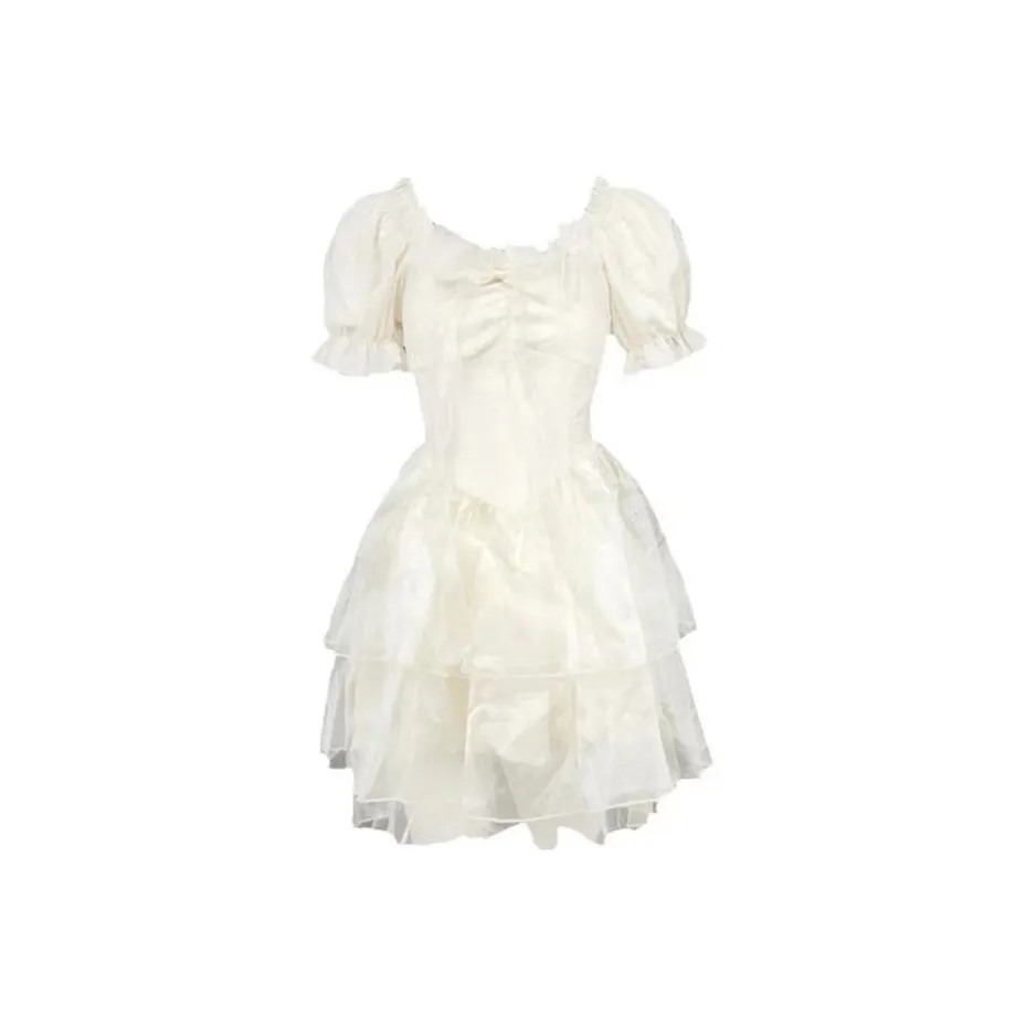 HAPG Короткий рукав Платье Женское