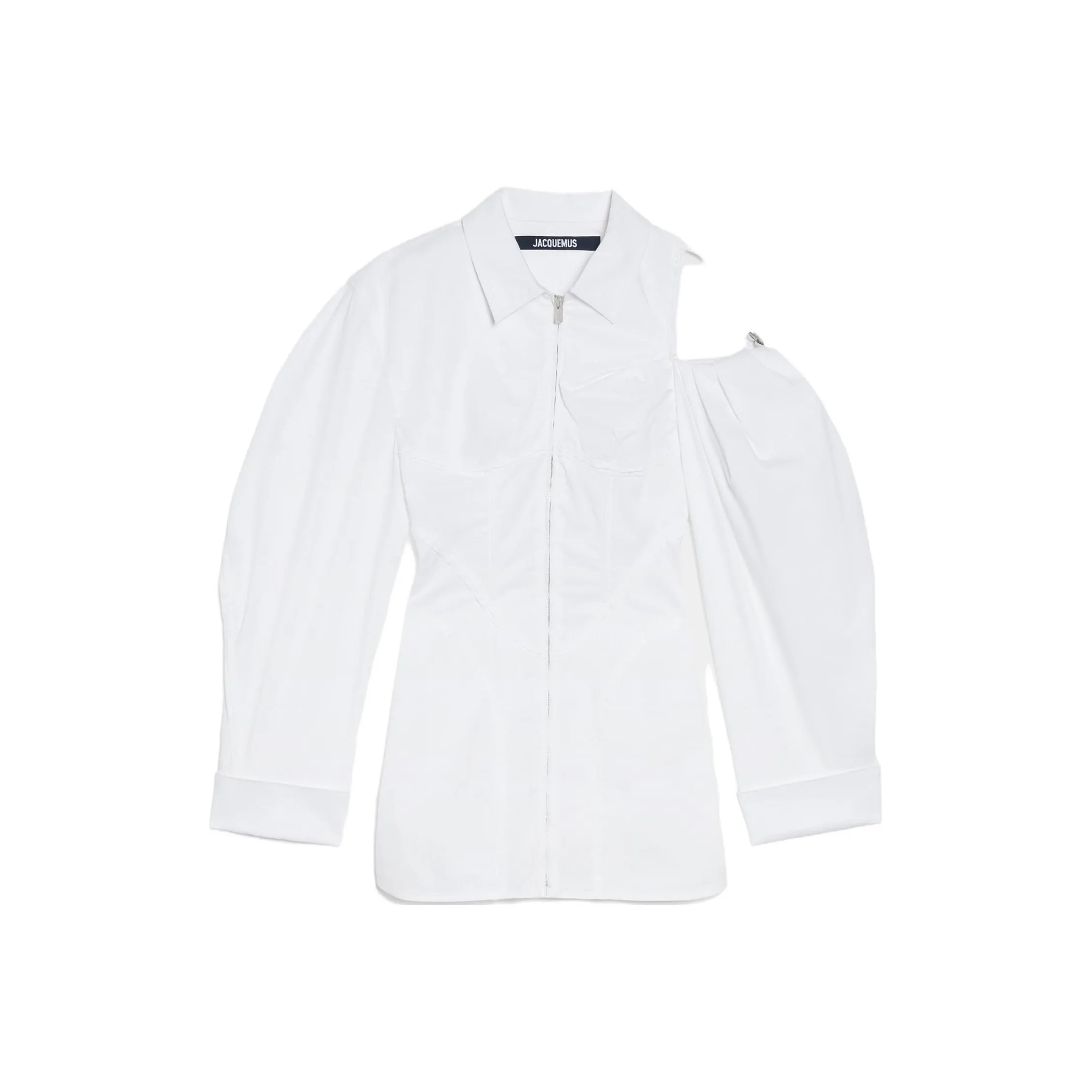 Jacquemus Long Sleeved Dresses Women's White