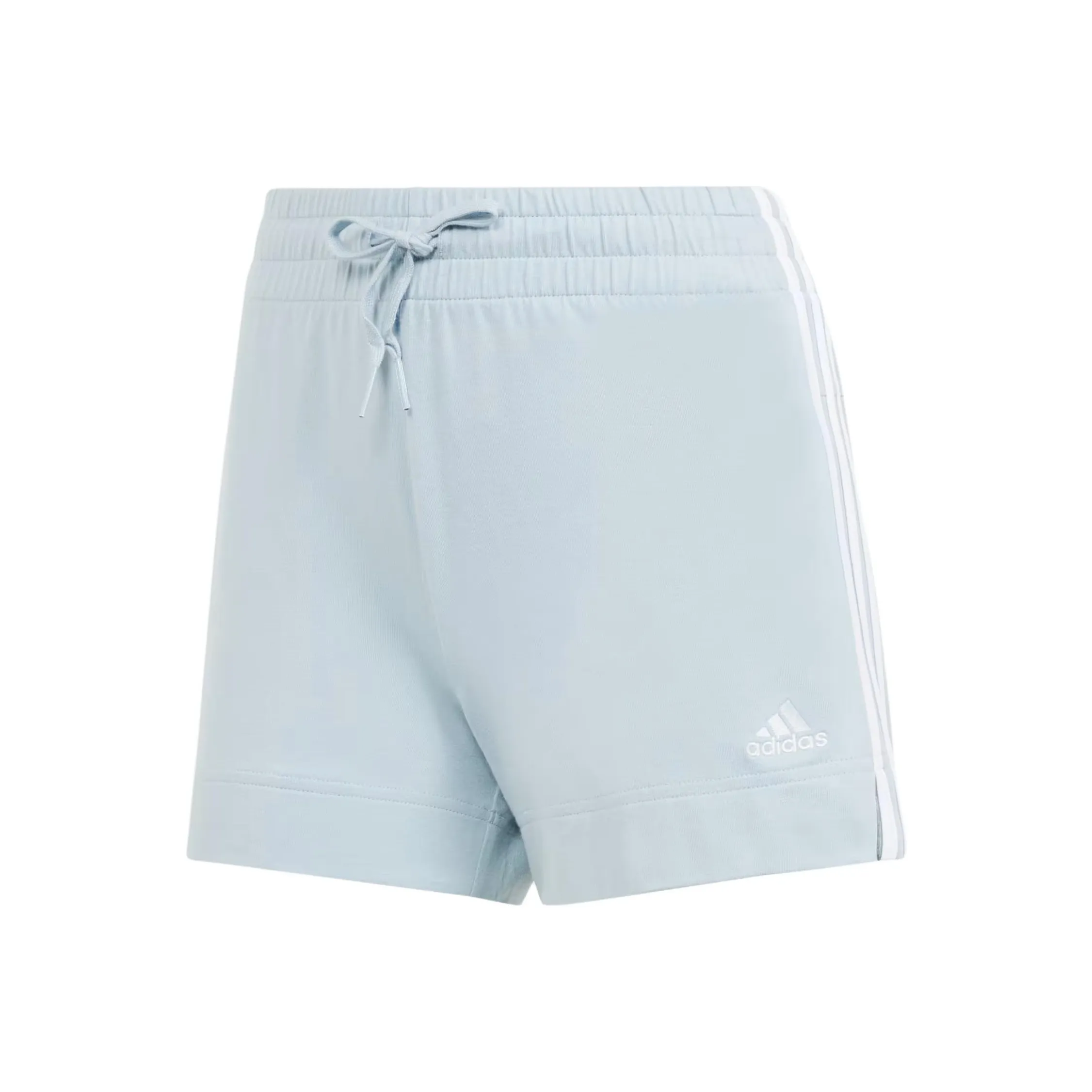 Adidas Essentials Slim 3 Stripes Shorts Повседневные шорты Женские Blue