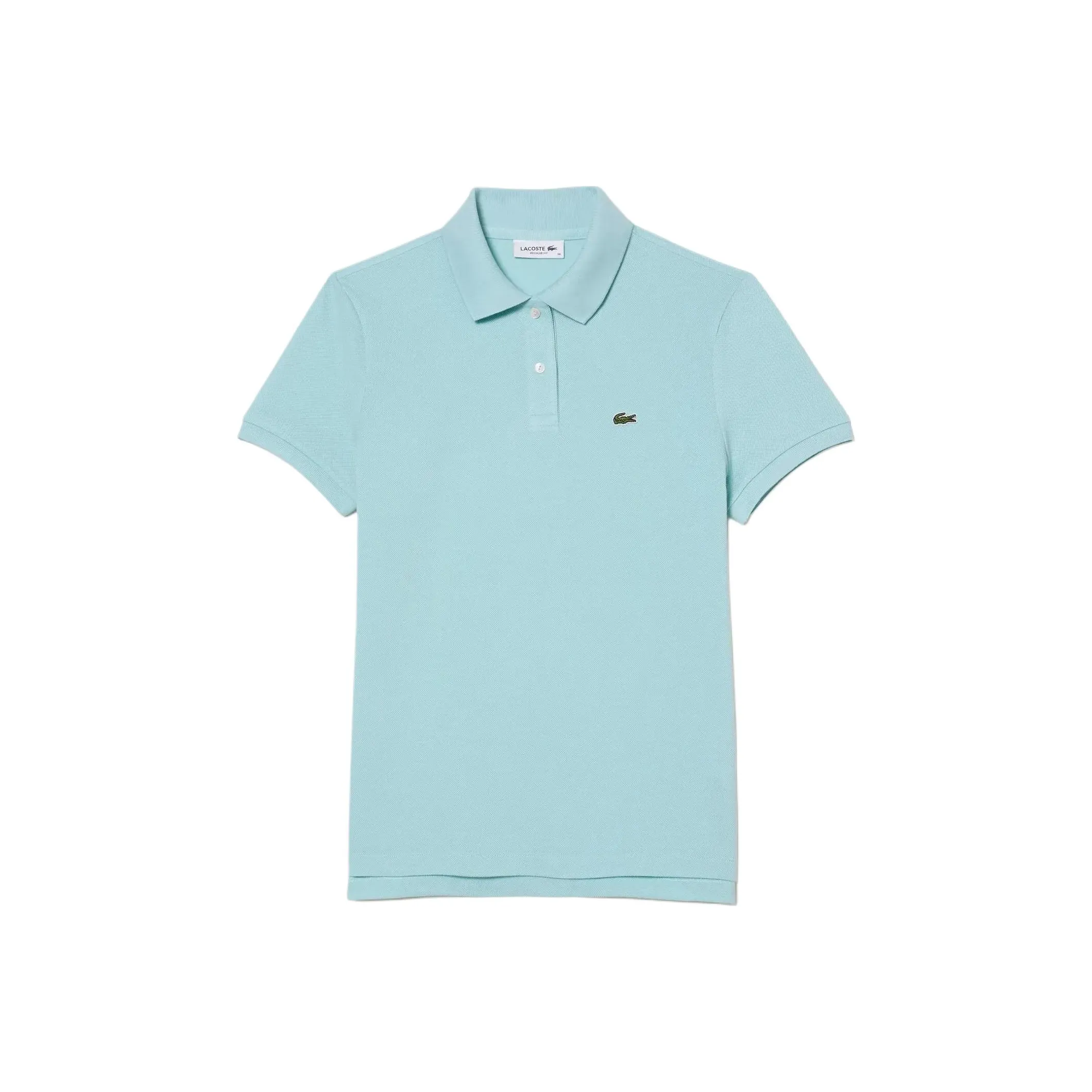 LACOSTE Поло Женское Бирюзовое