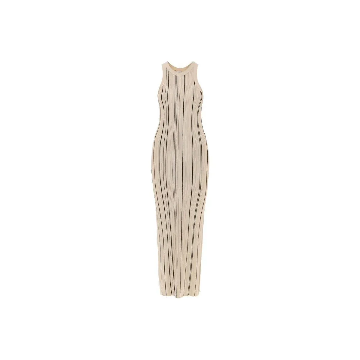 Totême Cable Knit Striped Leeveless Dress