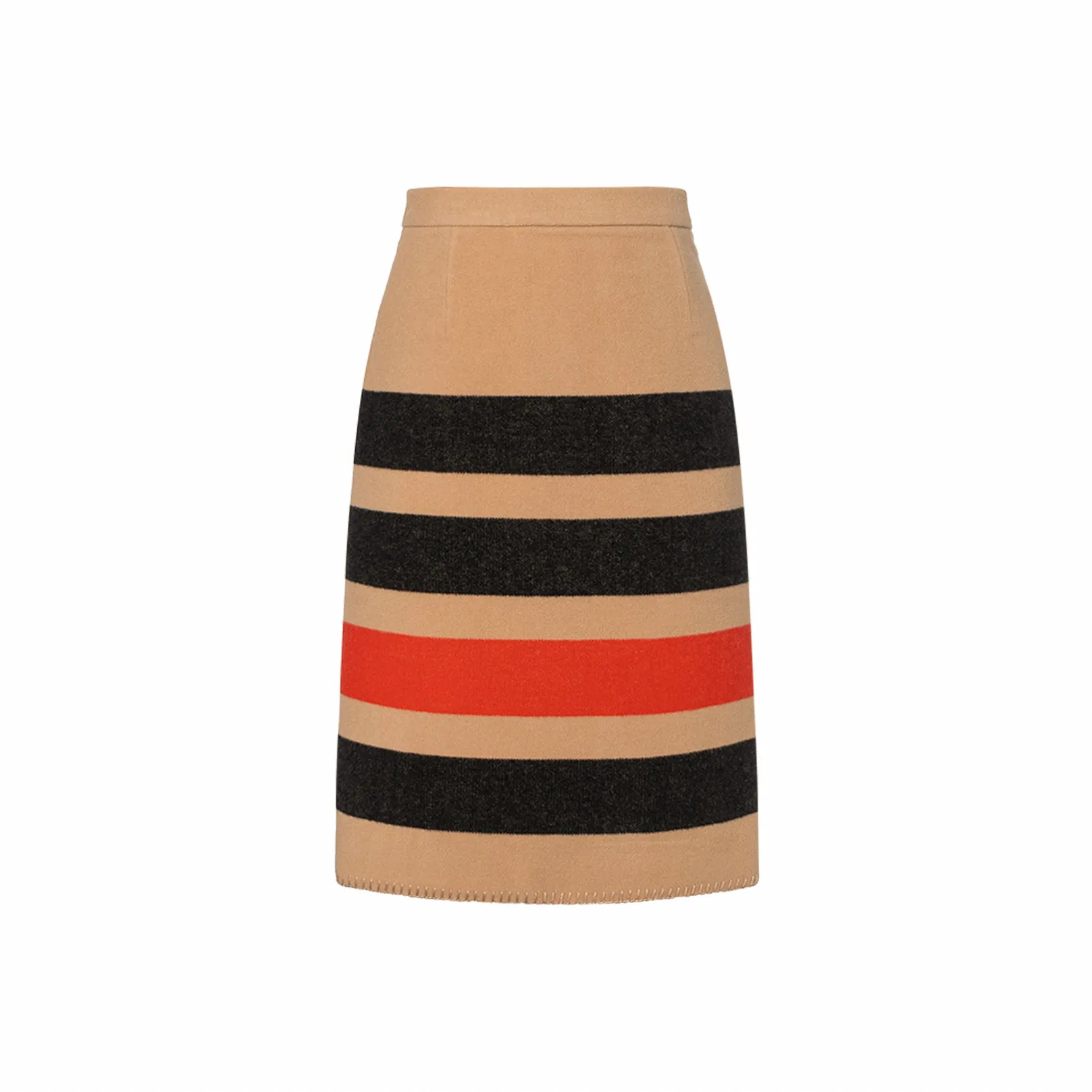 Burberry Повседневный Длинный Юбка Женские CAMEL