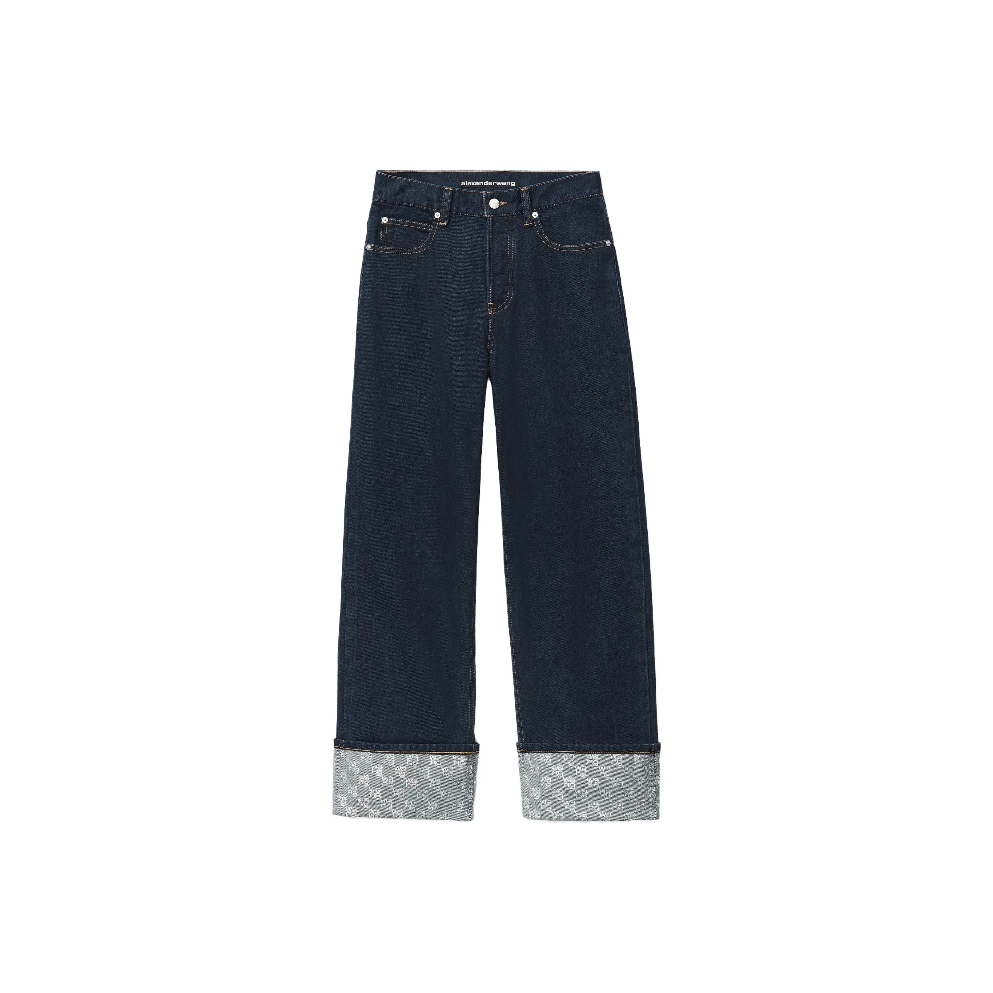 Alexander Wang Blue Women's Jeans Александр Wang Синие Женские Джинсы