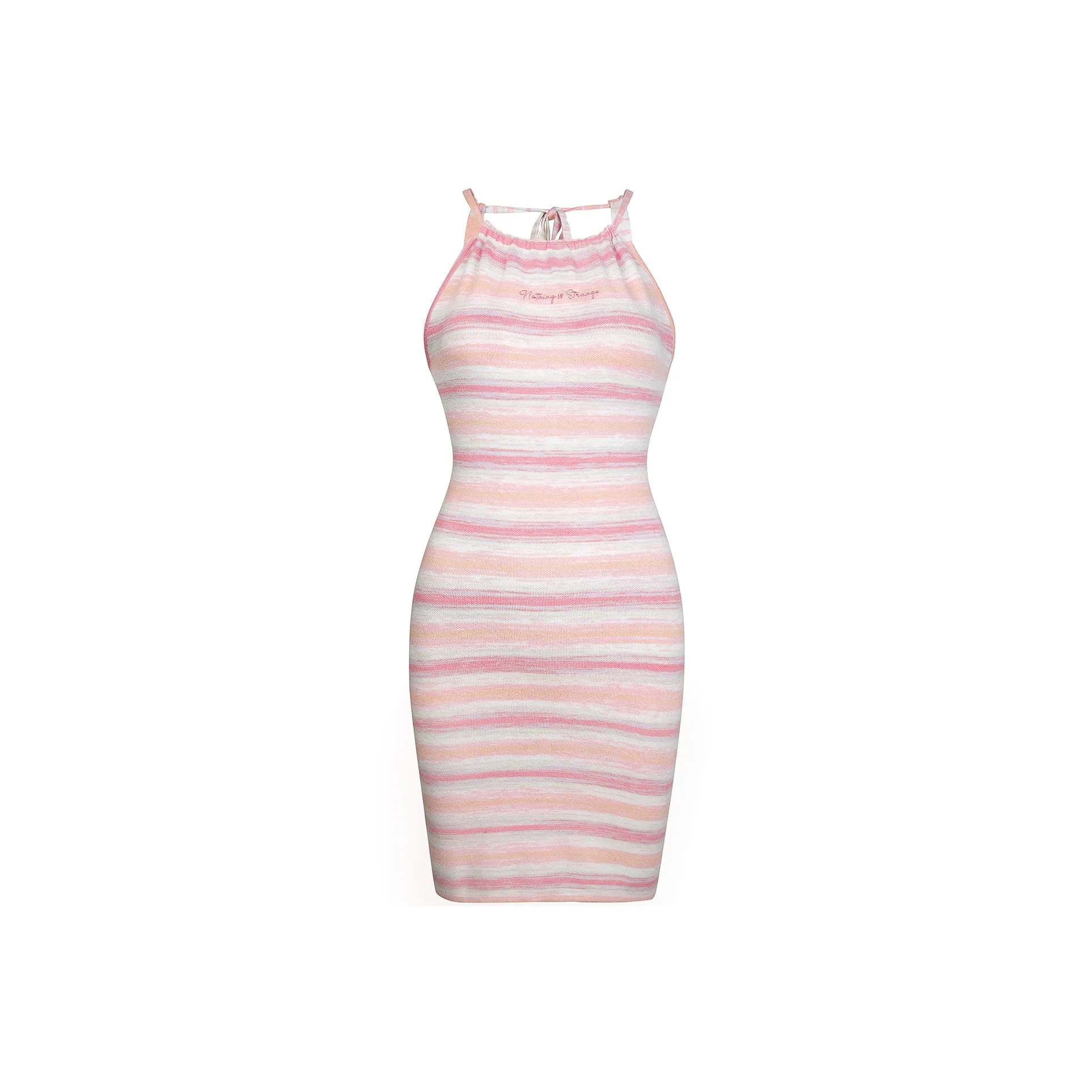 Guuka Hero Без рукавов Платье Женское Розовое