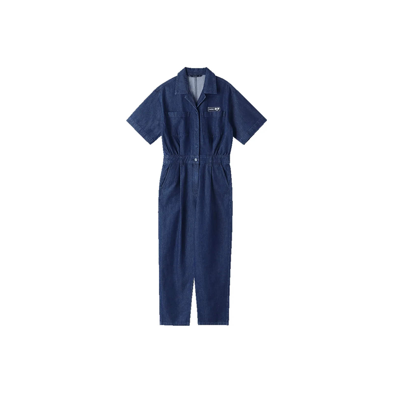 GOELIA Jumpsuit Women's 80U Dark Denim Blue