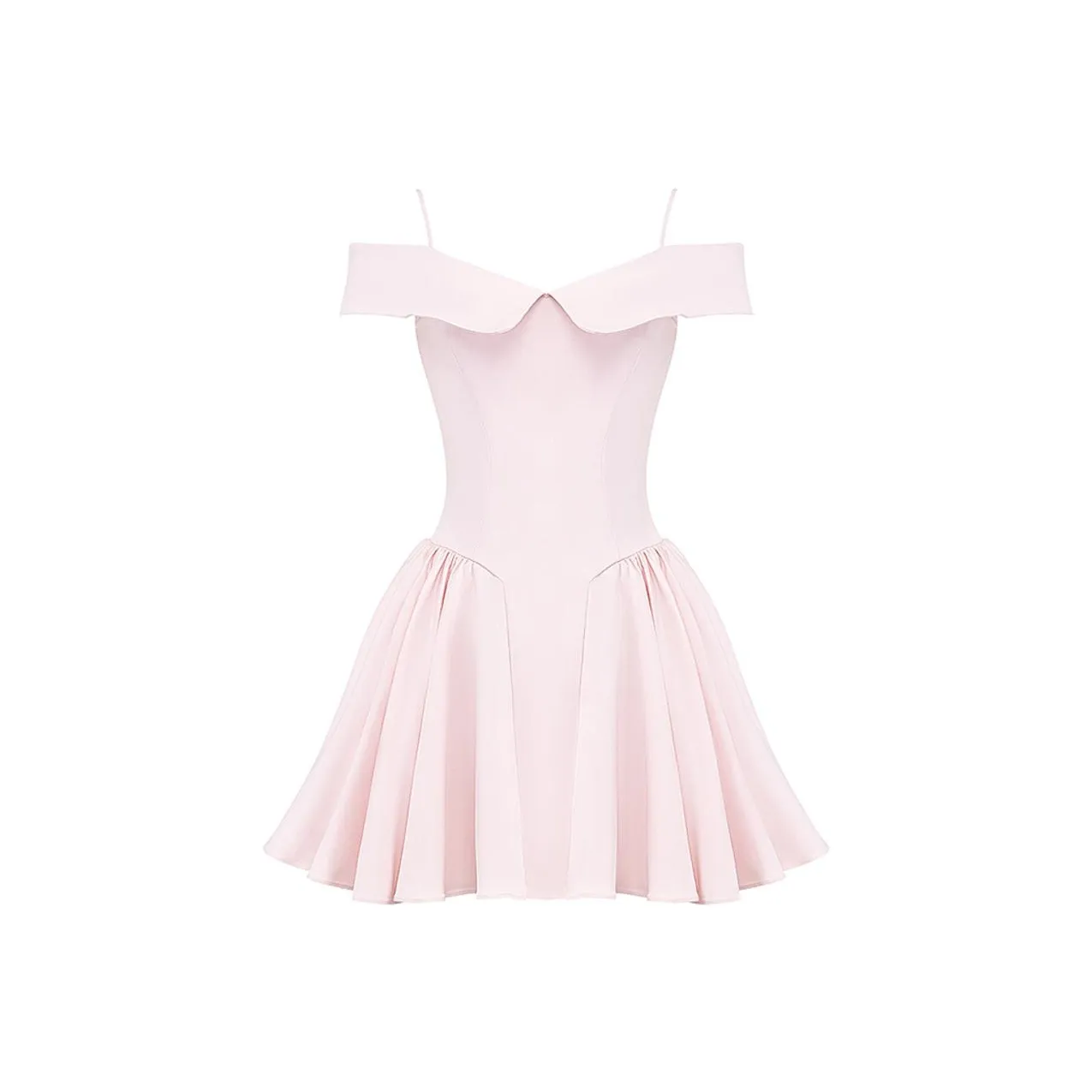 HOUSE OF CB ELIDA Short Sleeved Dress Women's Ballet Pink