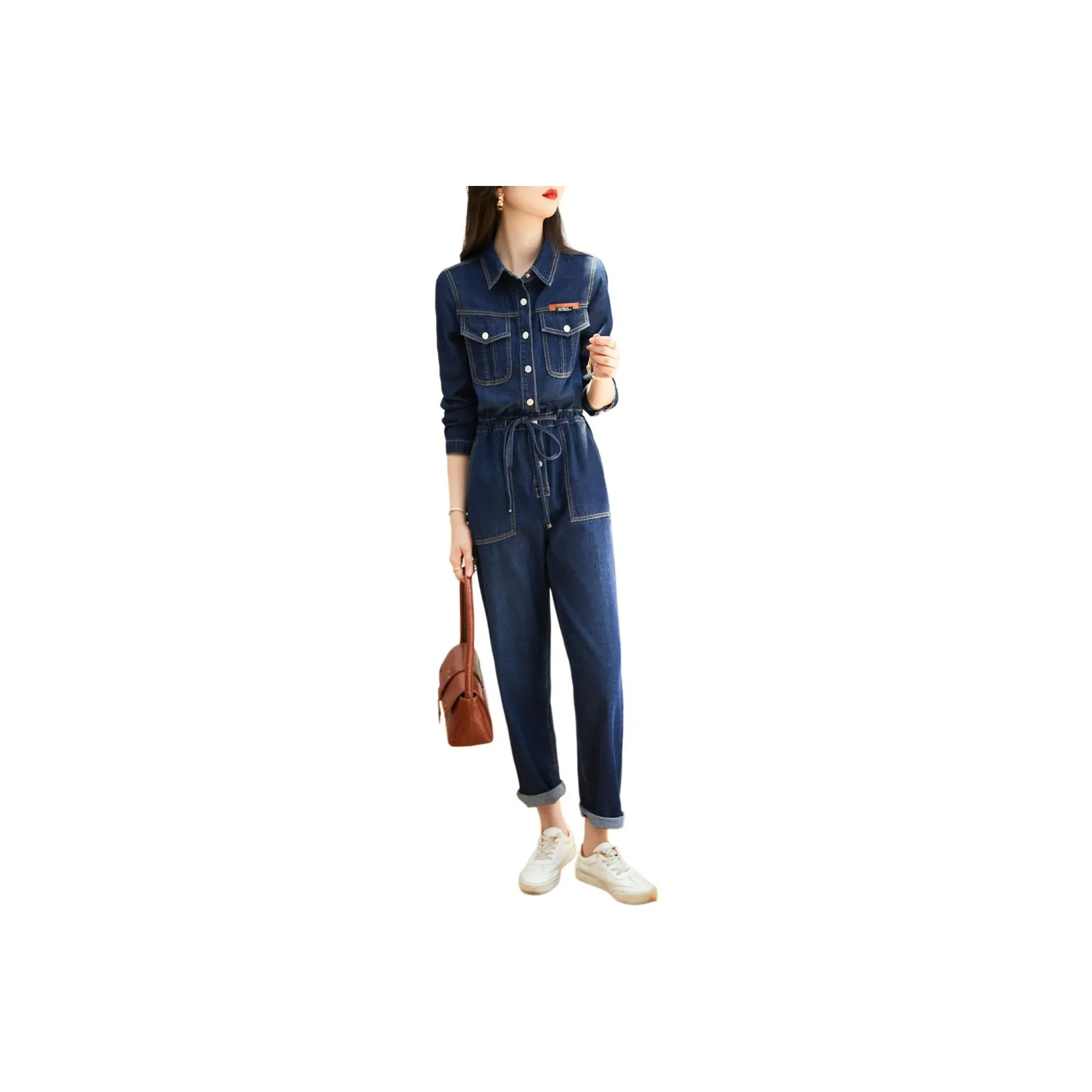 XWI Jumpsuit Women's Denim Blue