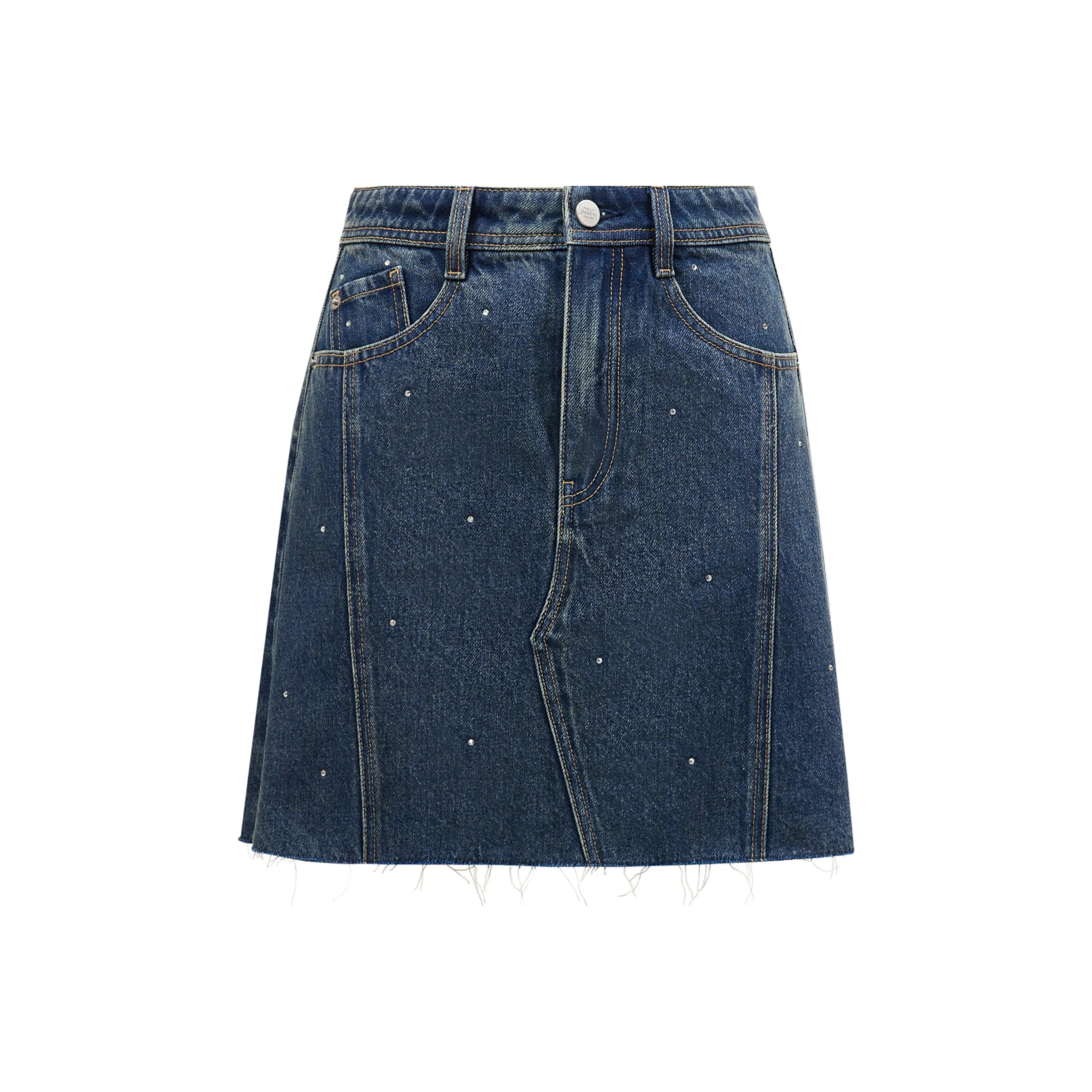 Only Женские джинсовые длинные юбки