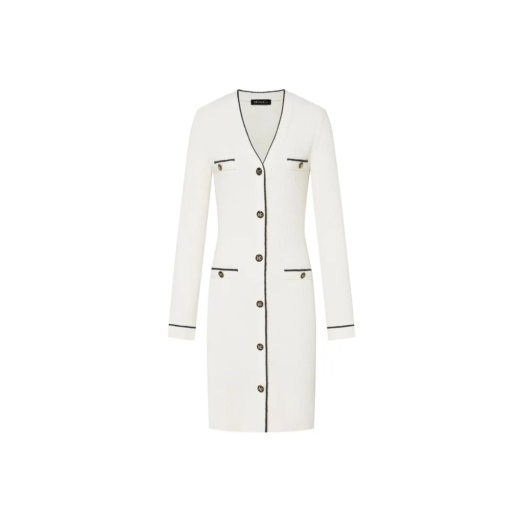 MOCO Длинное платье с длинными рукавами женское