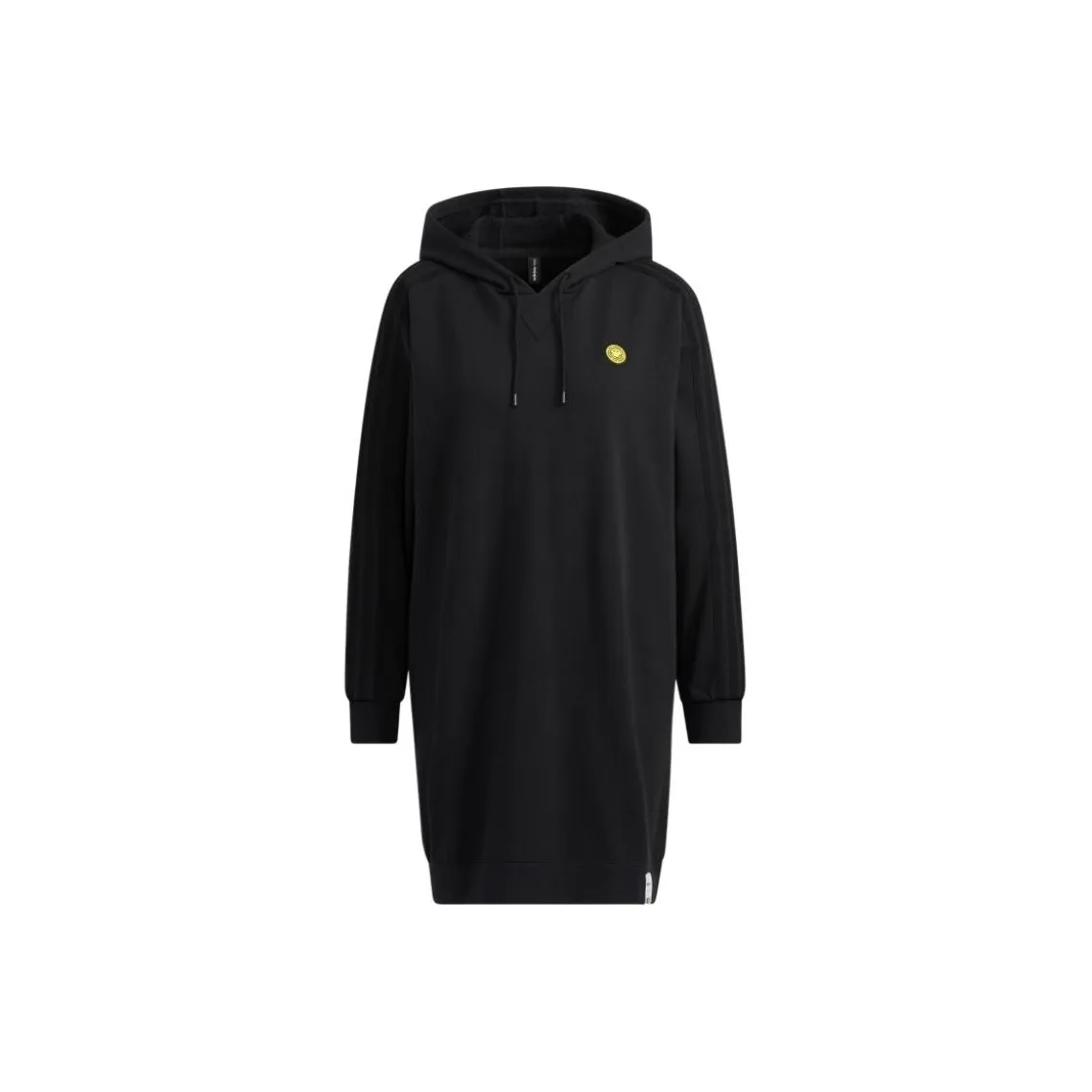 ADIDAS NEO Черное Женское Длинное Платье с Рукавами