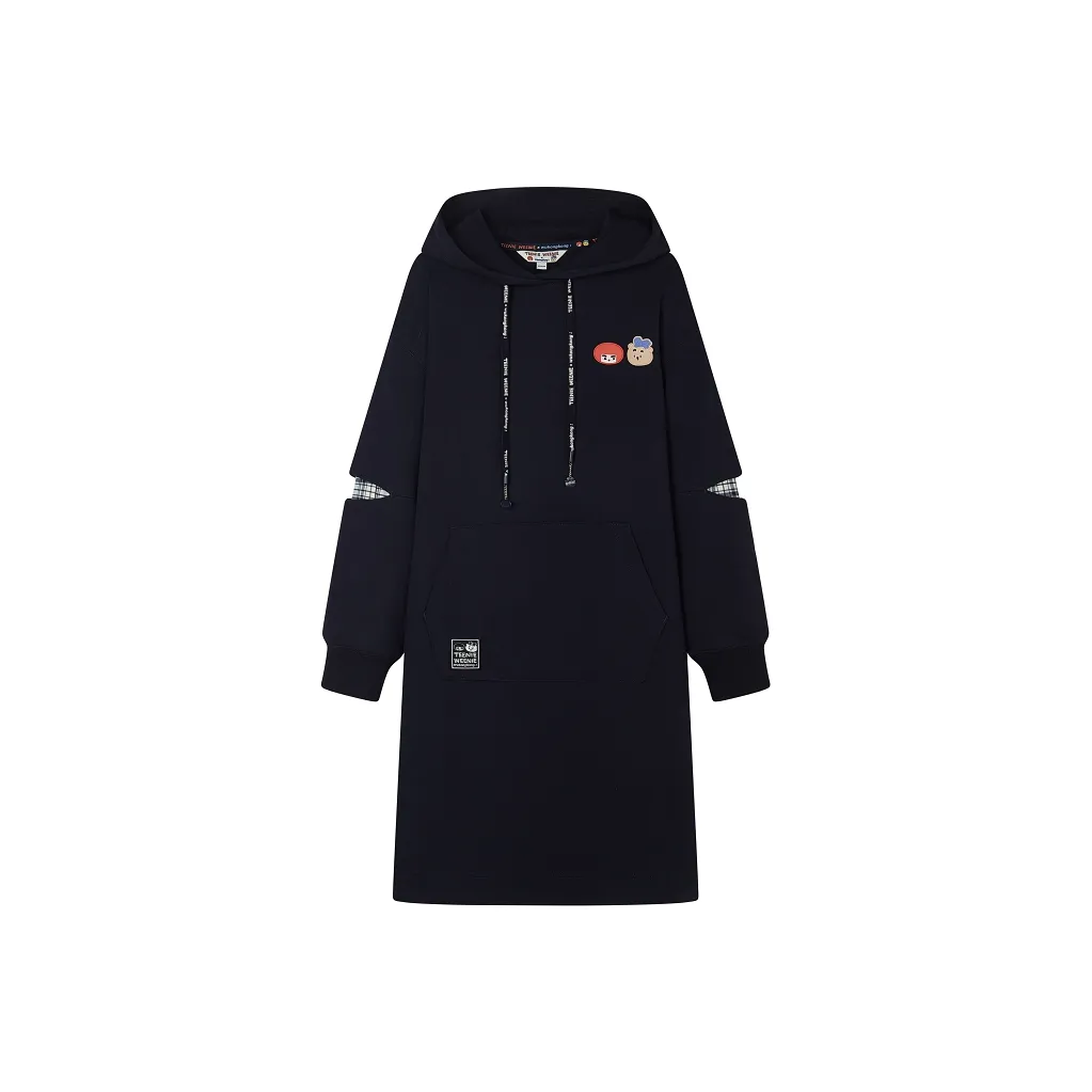 Teenie Weenie Long Sleeved Dresses Women's Navy Blue