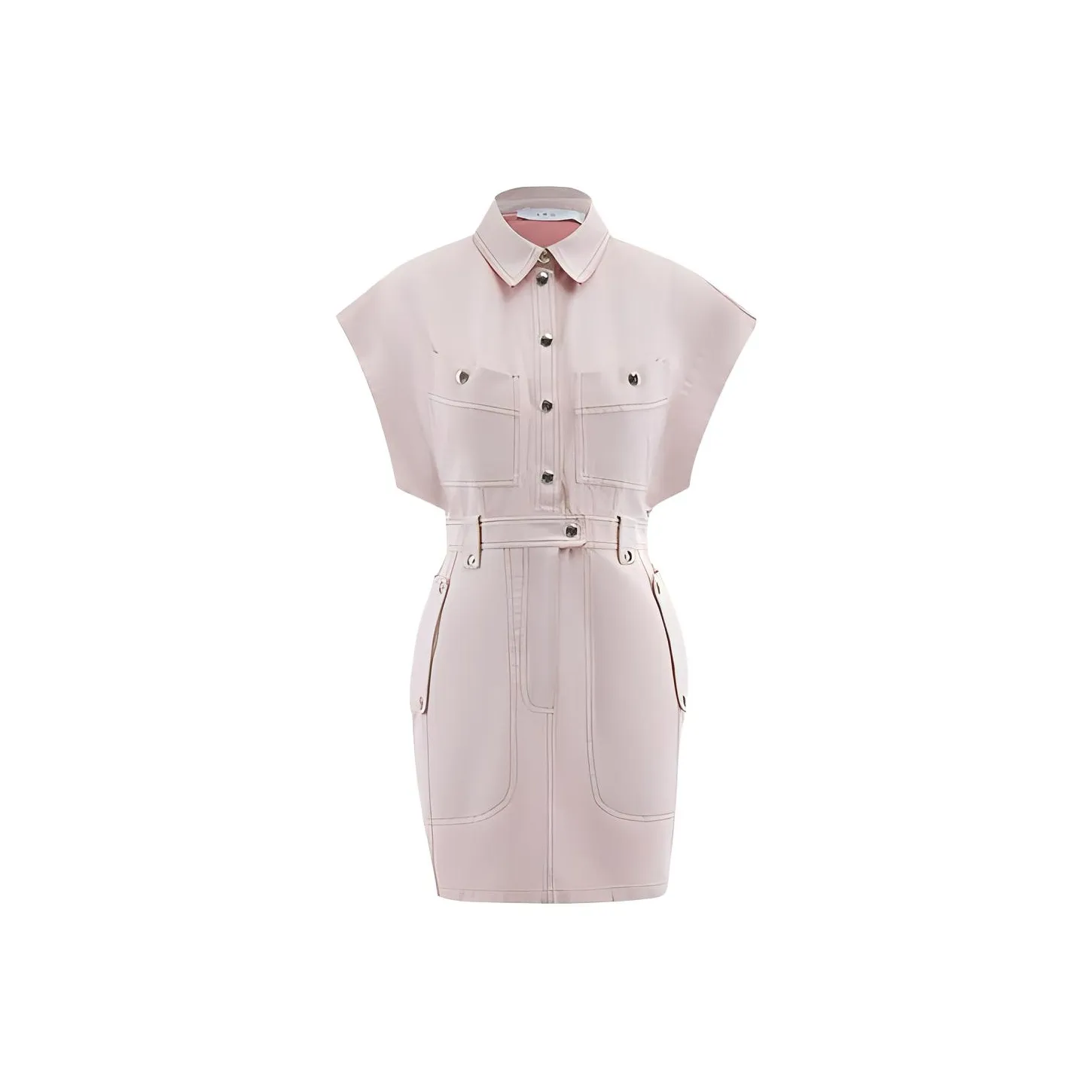IRO NIGHT Sleeveless Dresses Women's Light Pink