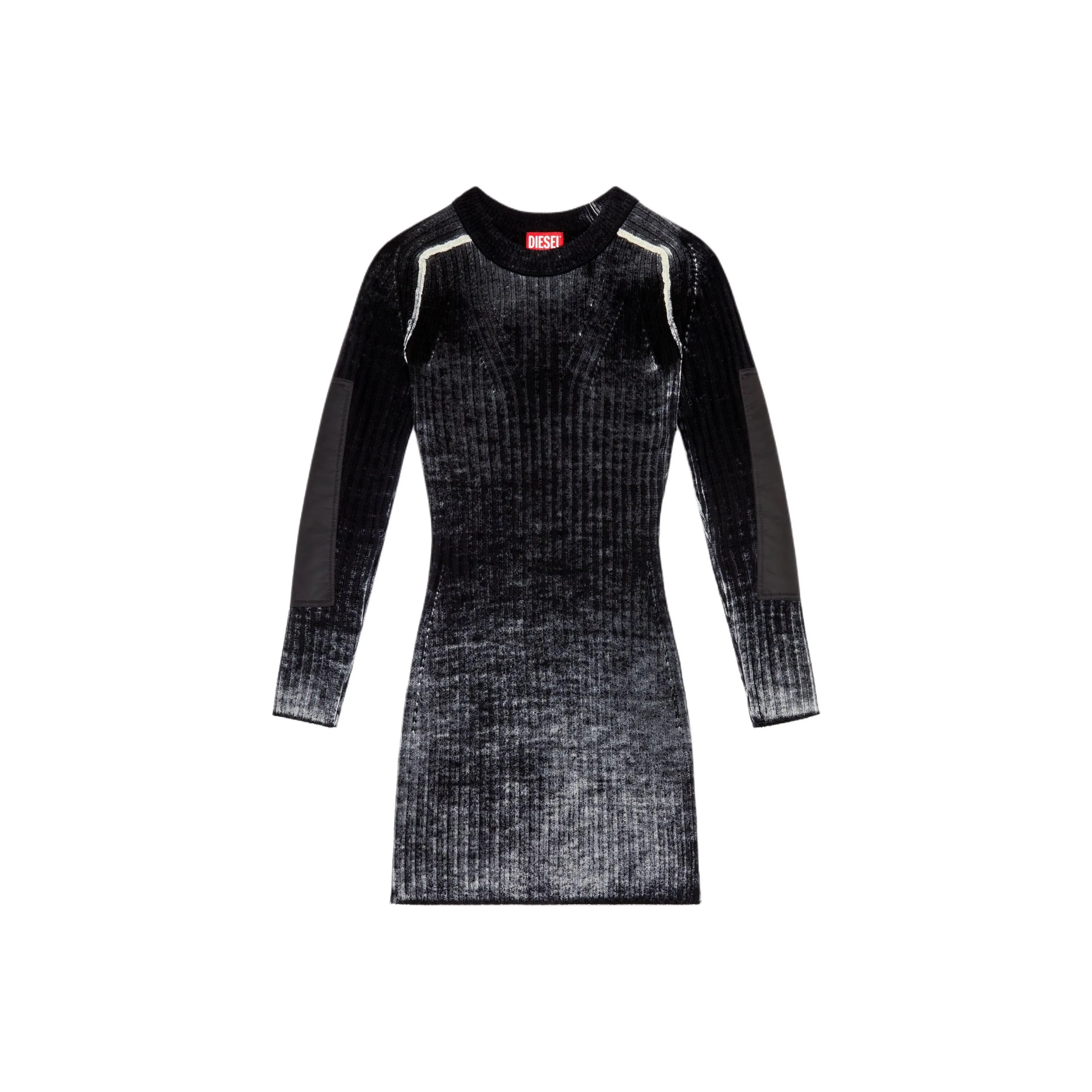 DIESEL Long Sleeved Dress Women's Black