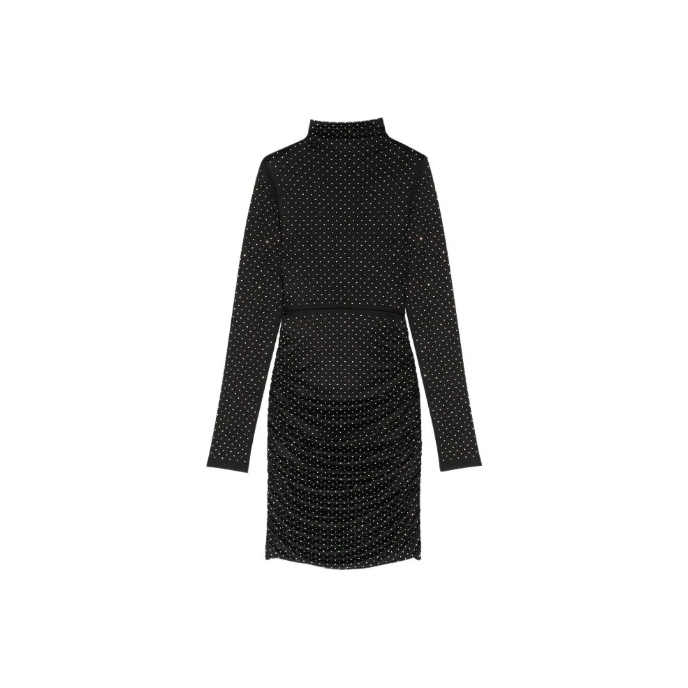 Maje Rhinestone-embellished Minidress