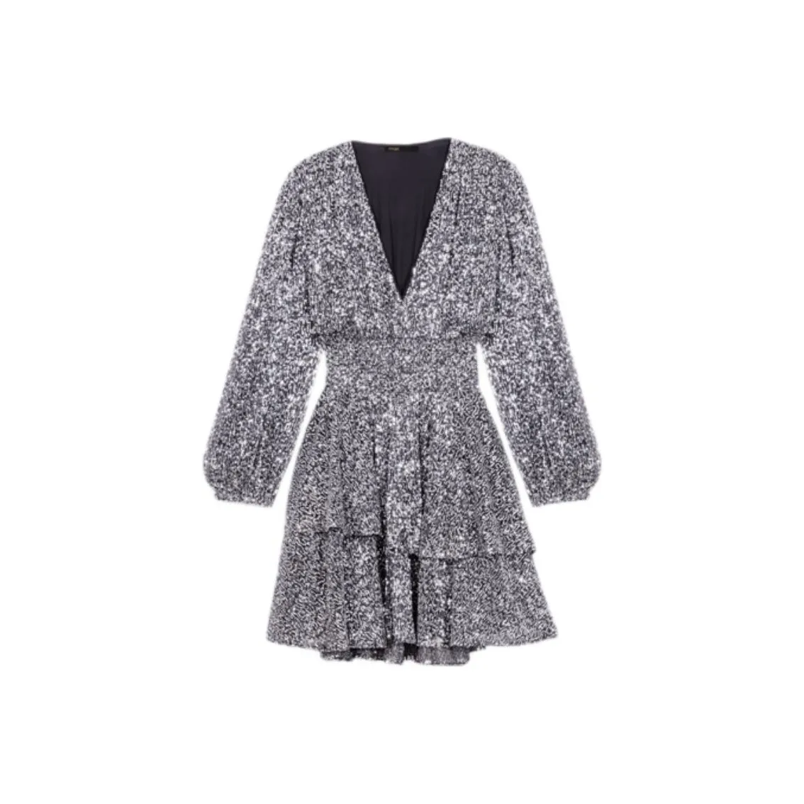 Maje Sequinned Mini Dress