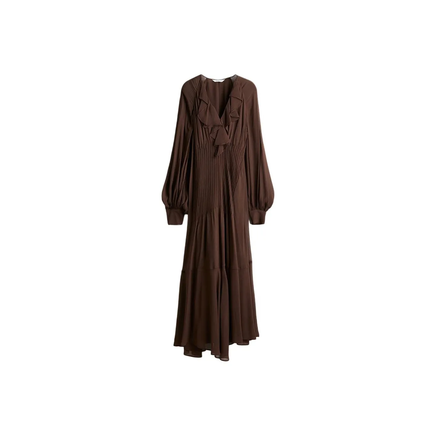 H&M Long Sleeved Dresses Women's Dark Brown