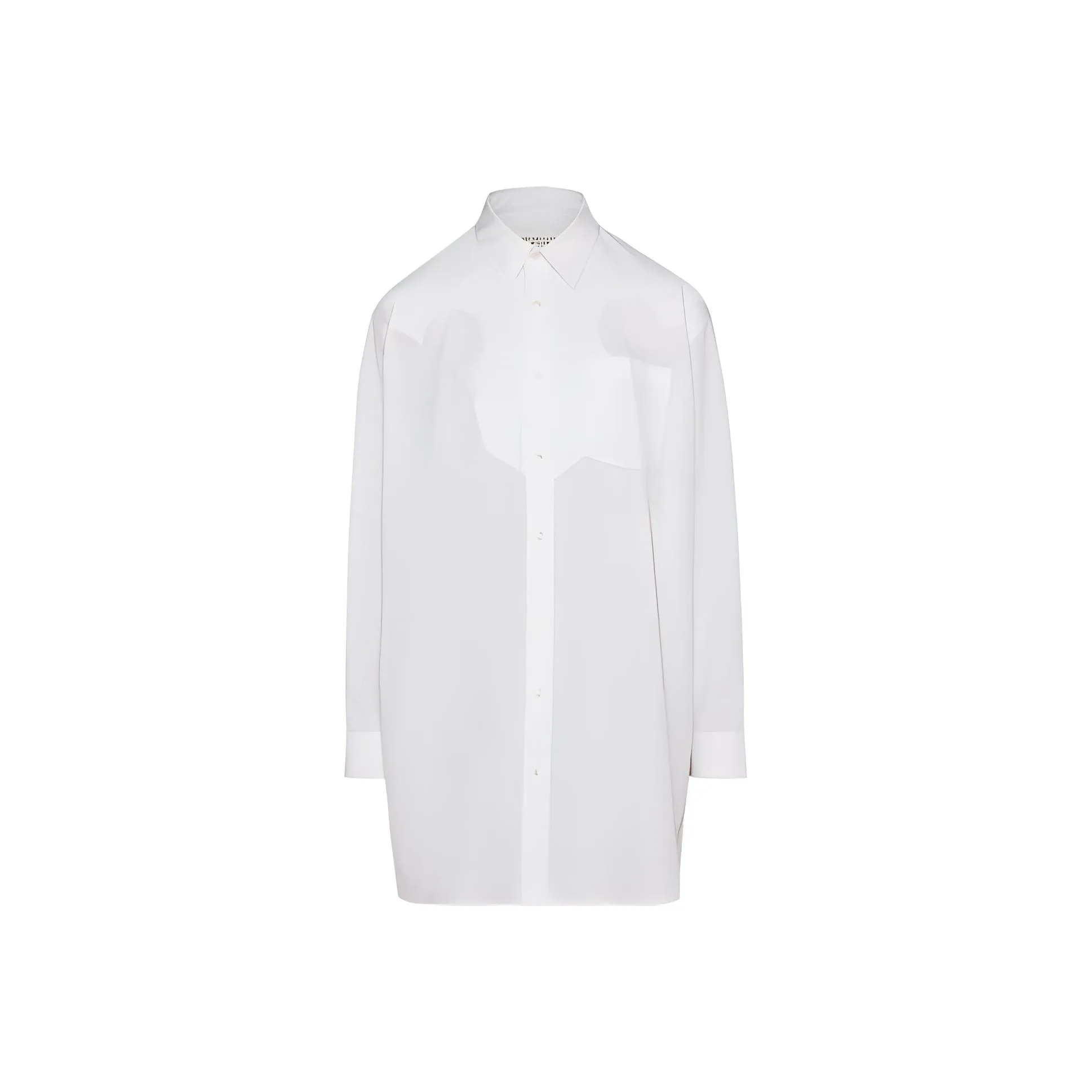 Maison Margiela Button Up Mini Shirt Dress