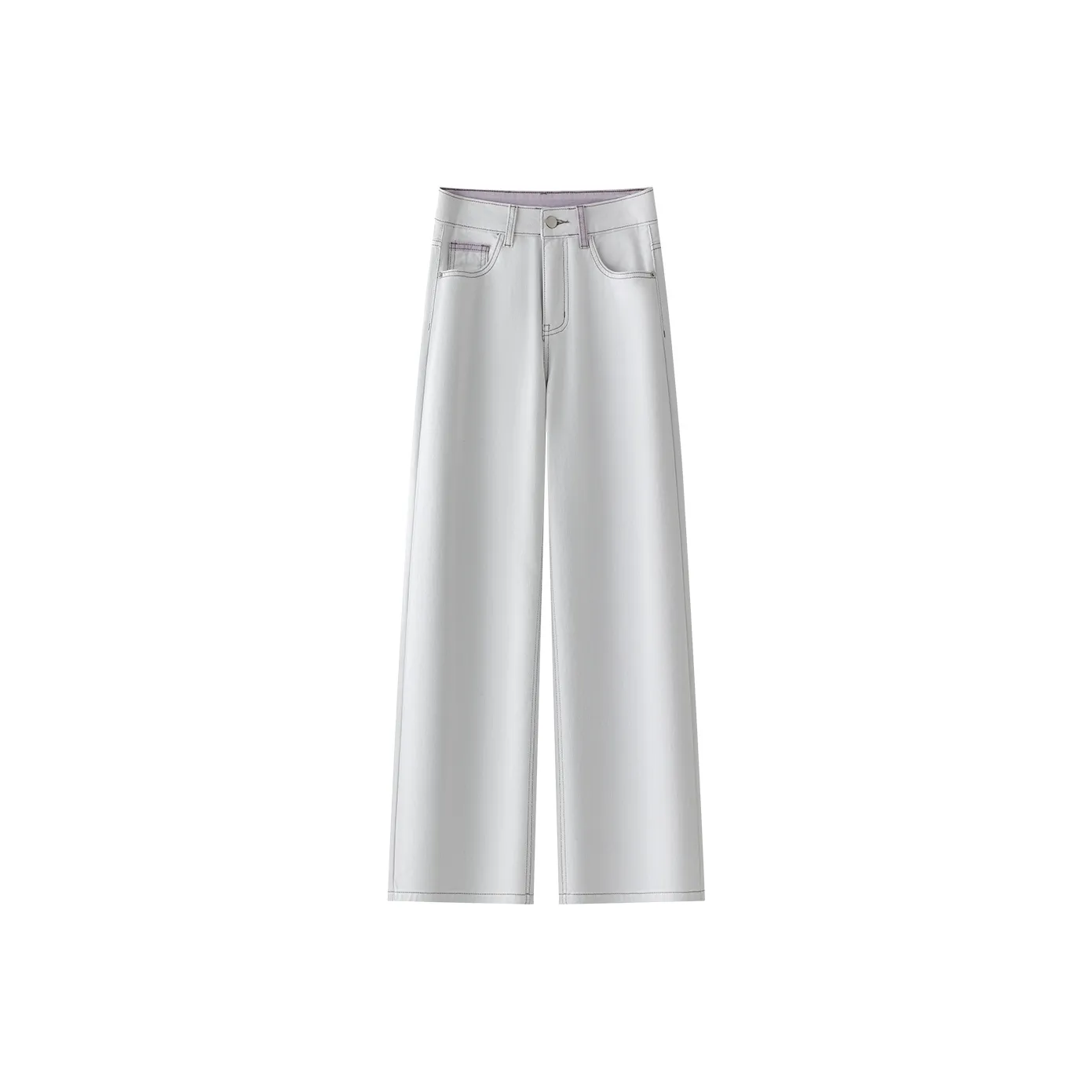 LUYOUYE Джинсы Женские Светло-фиолетовые