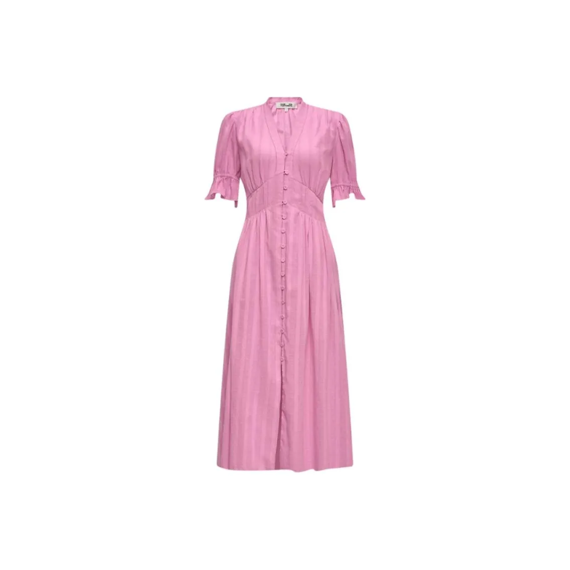 Diane Von Furstenberg FW24 Short Sleeved Dresses Women's Pink