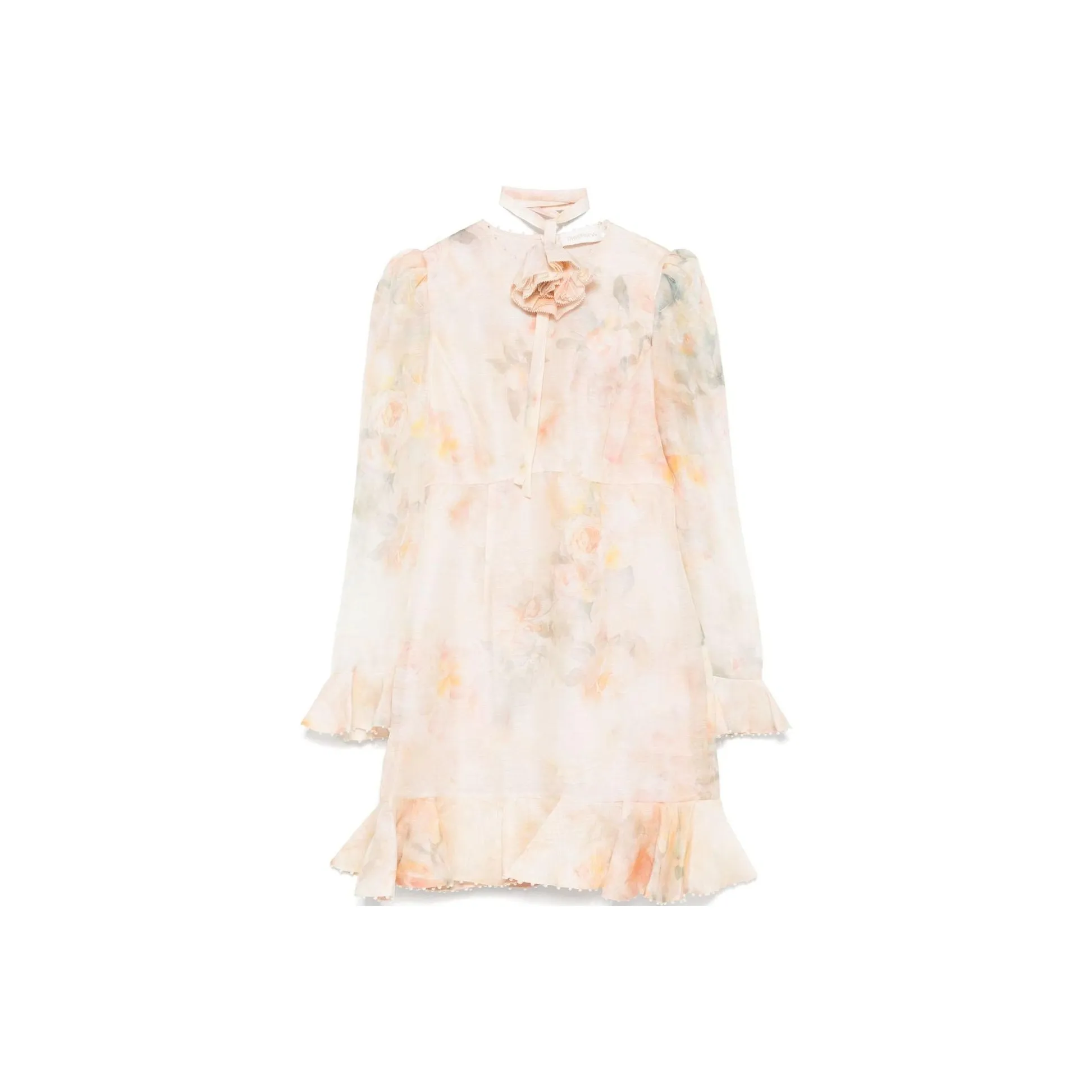 Zimmermann Crush Flower Mini Dress