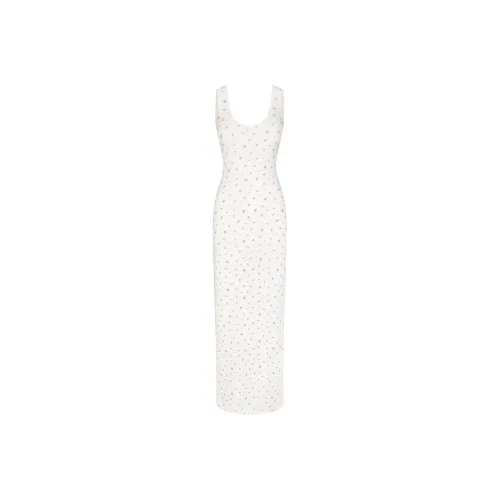 Skims Wedding Dress Series Неоновый орхидейно-розовый принт/Неоновый орхидейно-розовый принт Женские Слиплатья