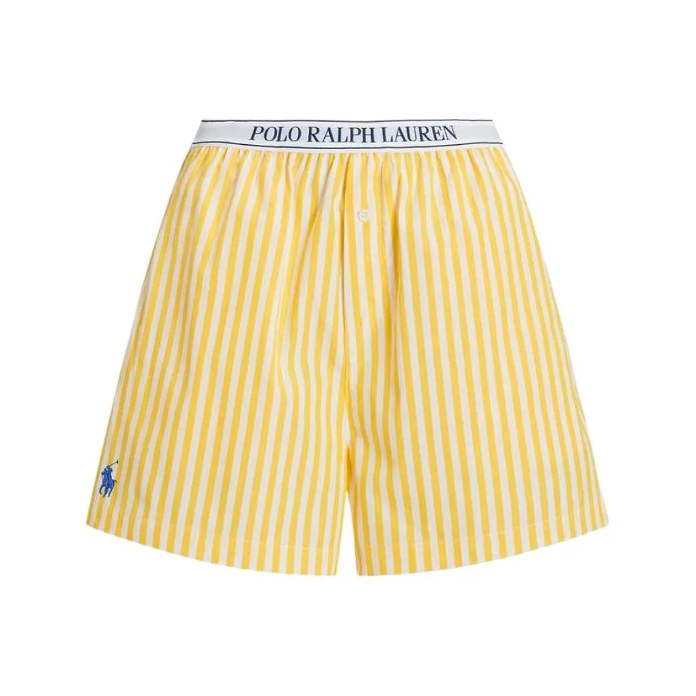 Polo Ralph Lauren FW24 Casual Shorts Women's Lemon