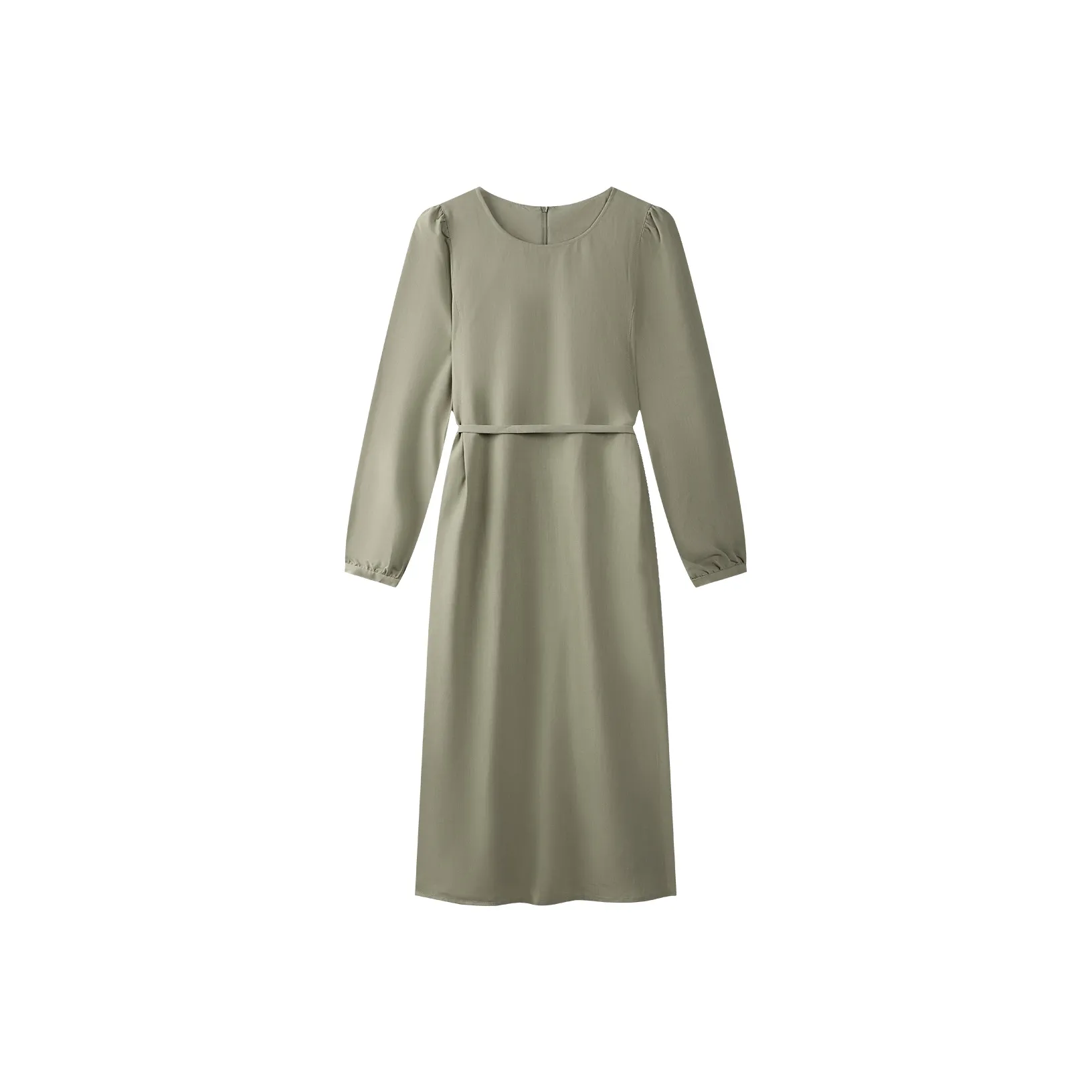 THE SEA LIFE Long Sleeved Dress Women's Shimmer Green