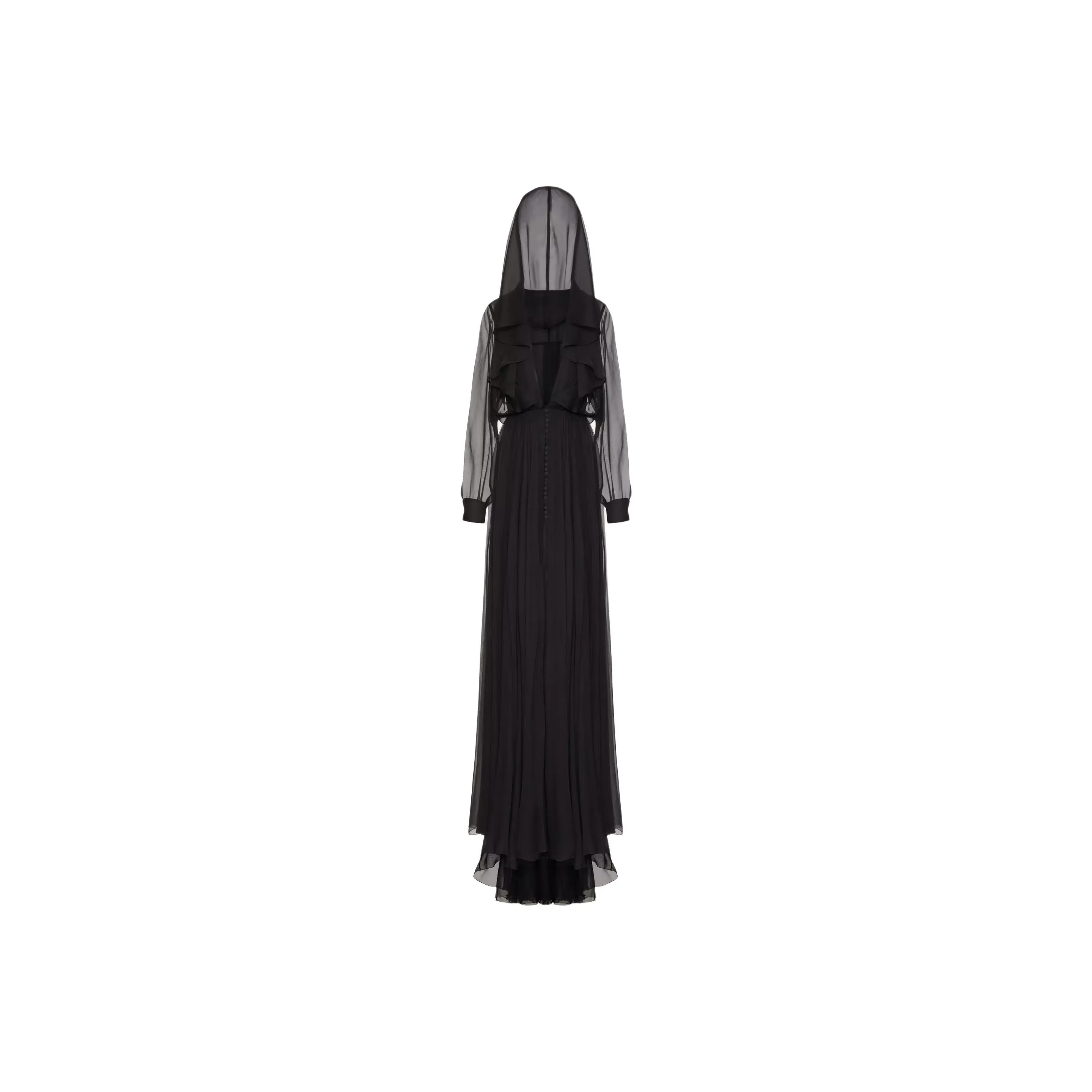 Valentino Long Sleeved Dress Women's Black