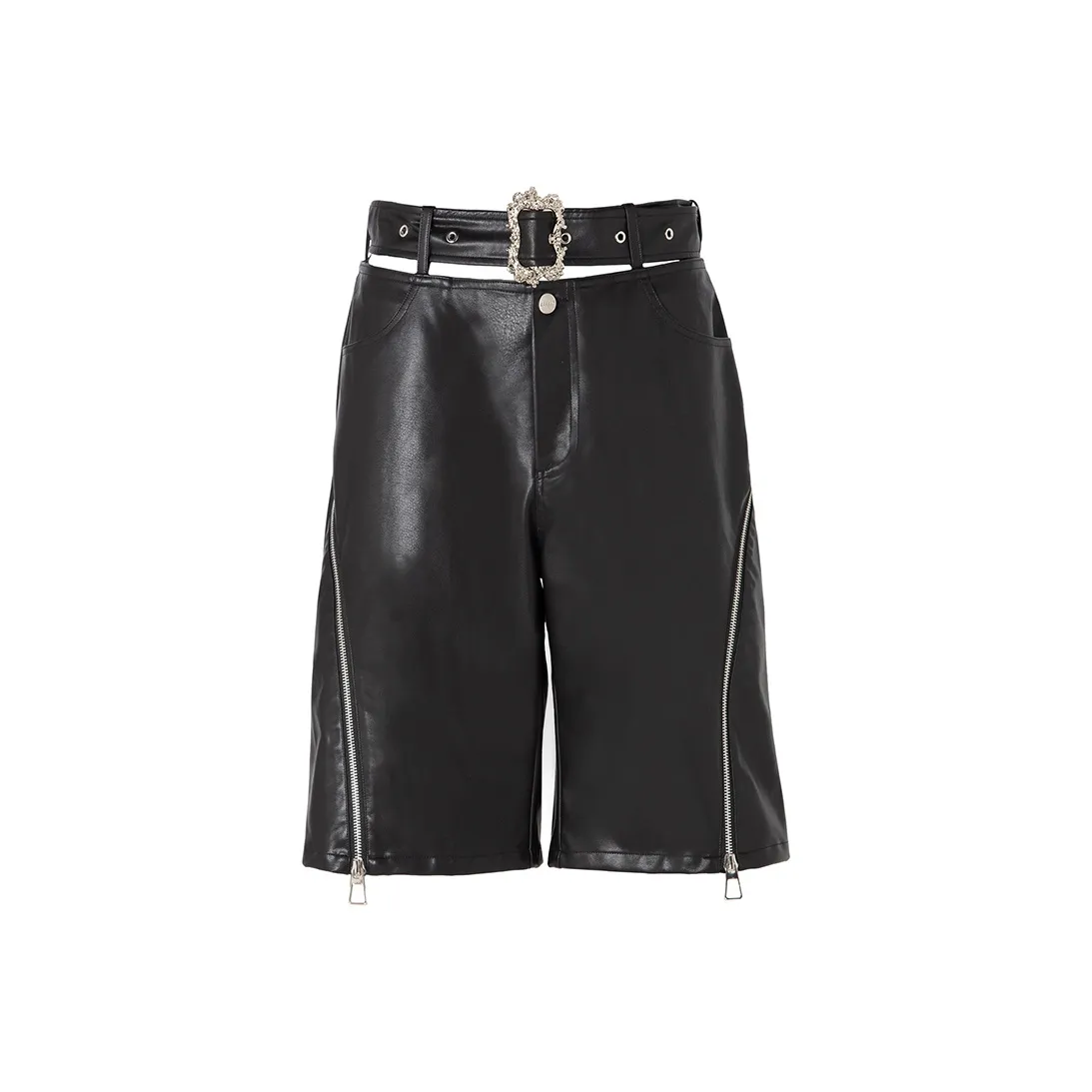 JYOSEI Повседневные шорты Женские Черные