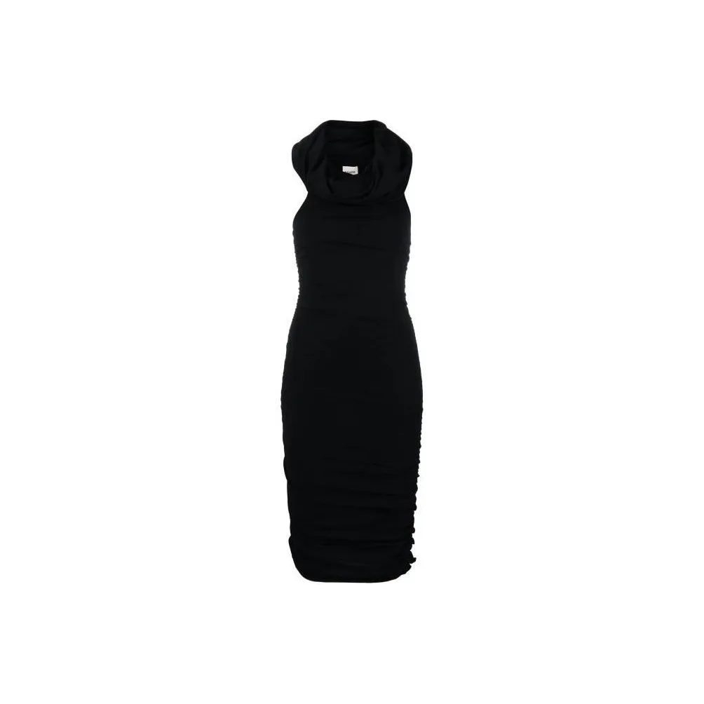 KHAITE Sleeveless Dresses Women's Black