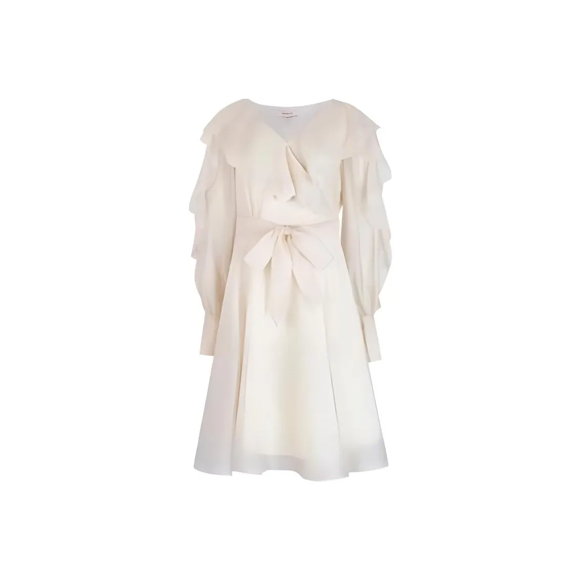 JORYAweekend Длинное платье с длинными рукавами женское шампанское