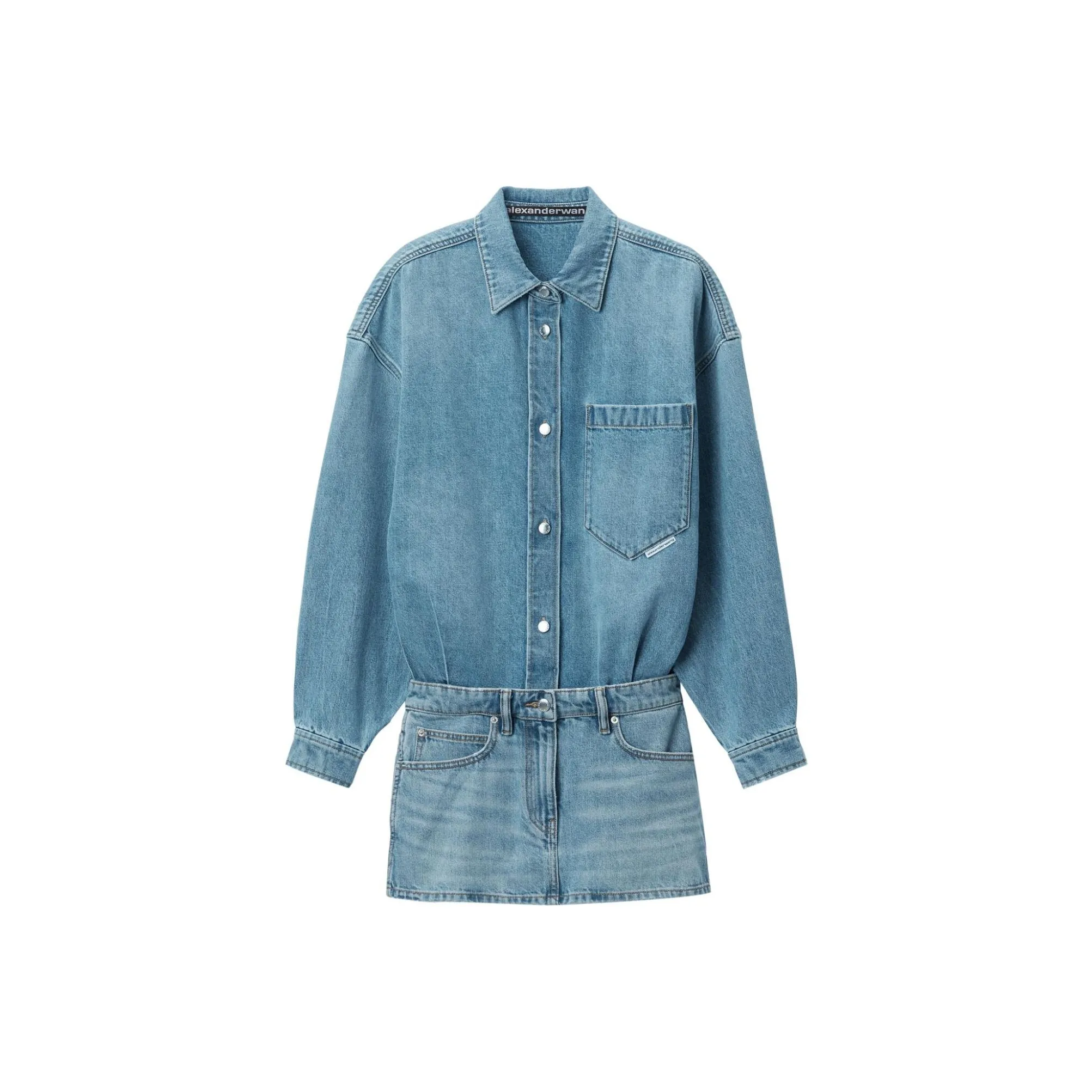 Alexander Wang Long sleeved Shirt Dress